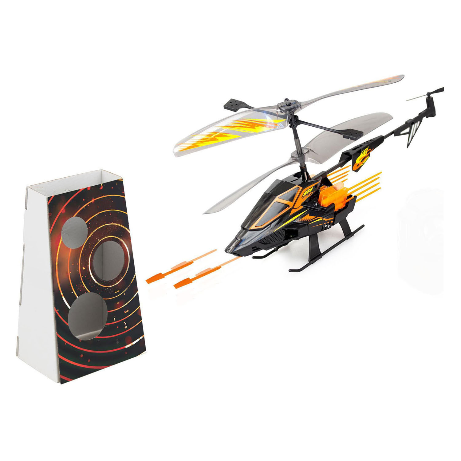RC-Helikopter-Schwebeflug
