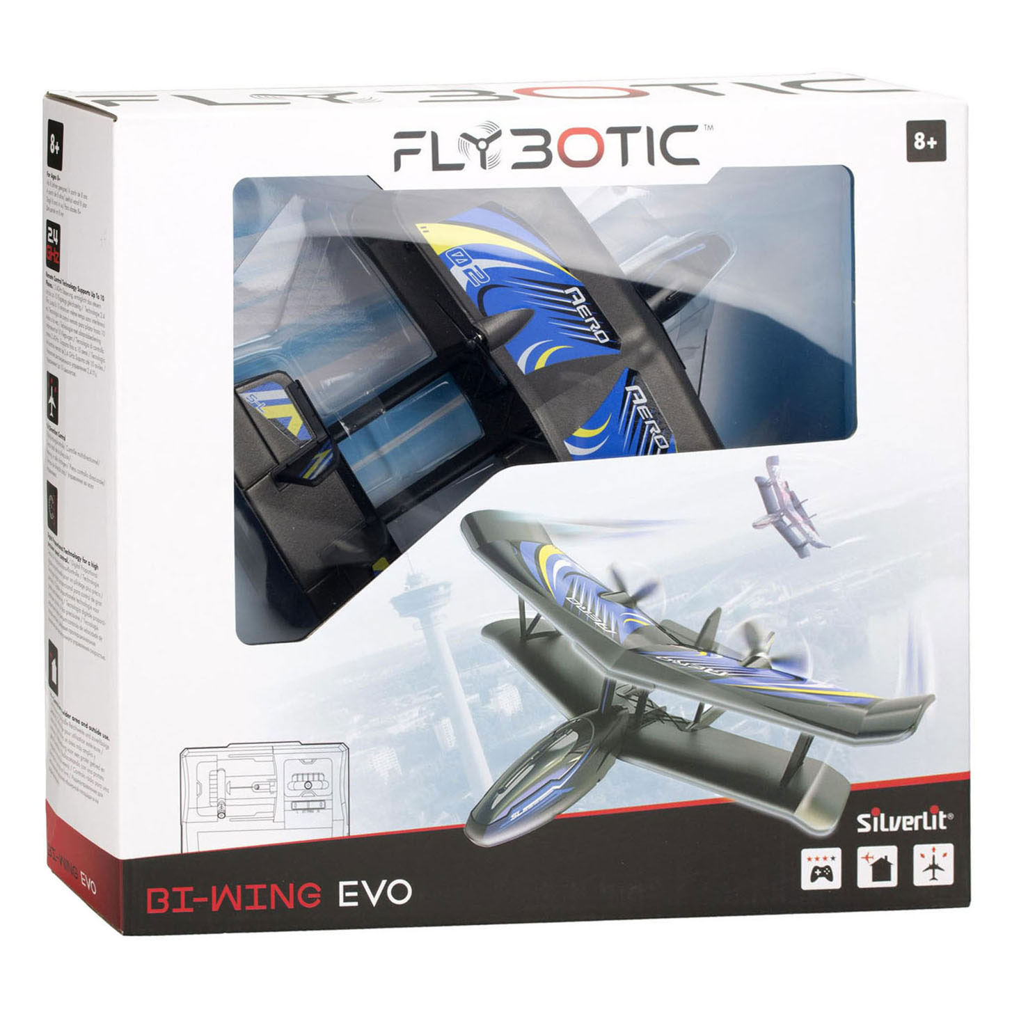 RC Bi-Wing Evo Vliegtuig