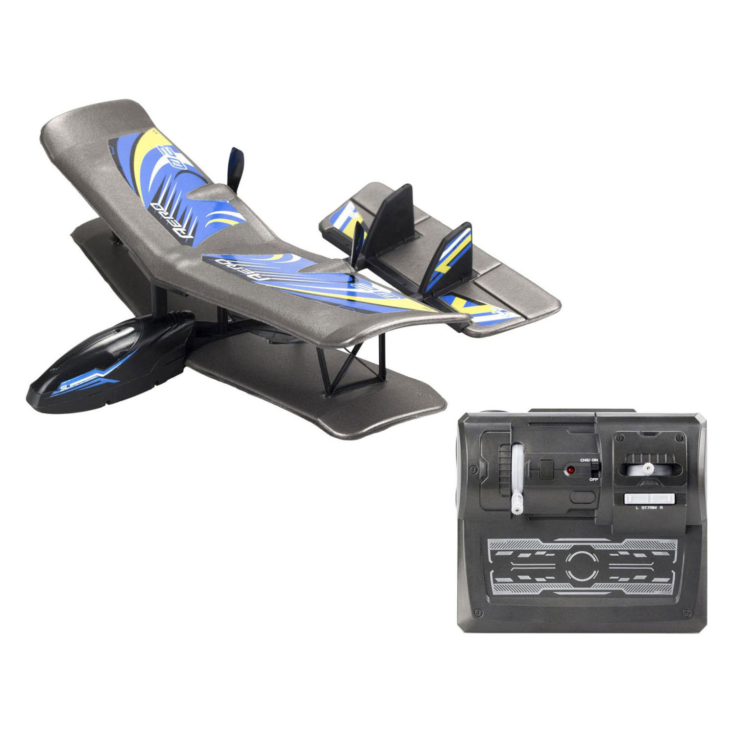 RC Bi-Wing Evo Vliegtuig