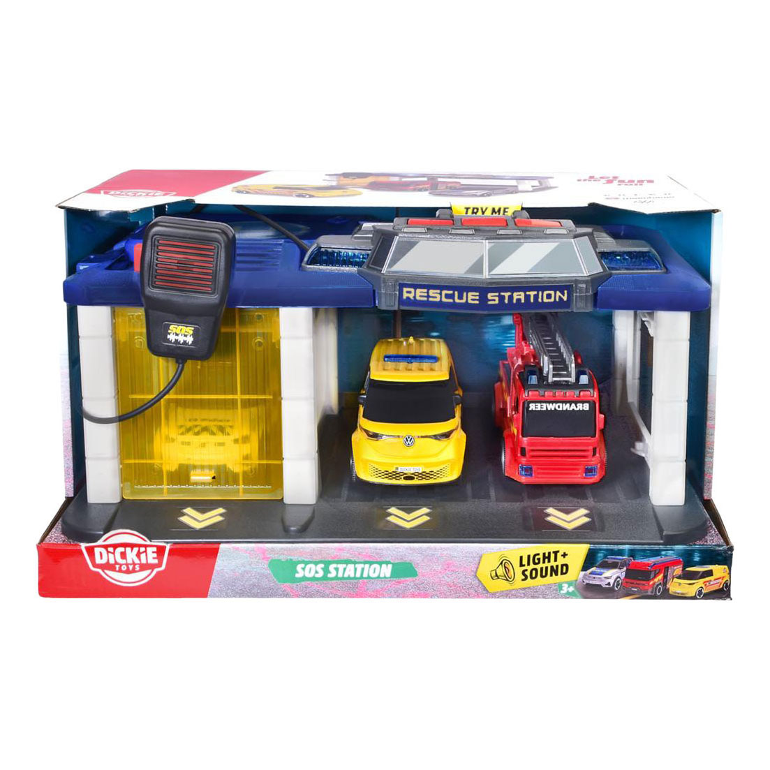 Station SOS - 3 véhicules de secours belges