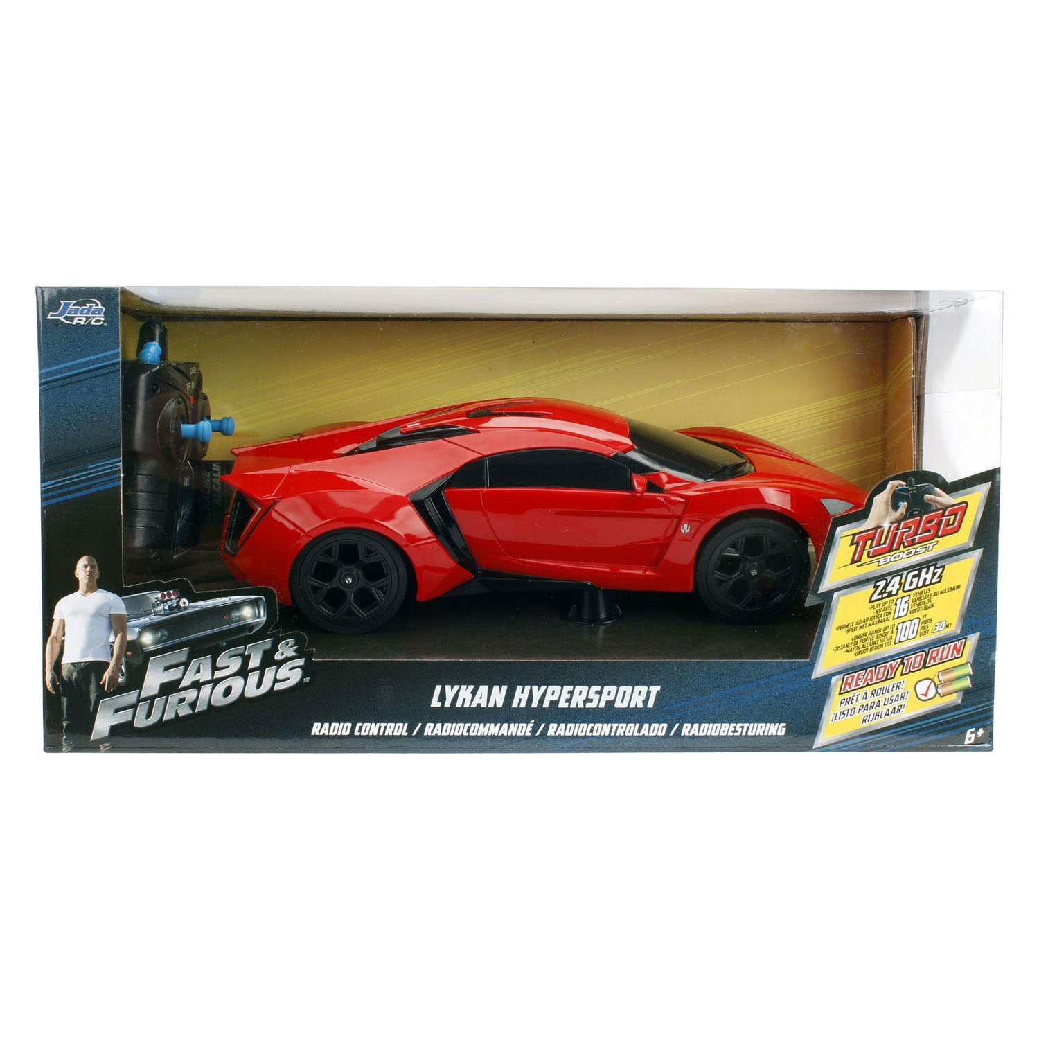 RC-Ferngesteuertes Auto Fast & Furious RC Lykan Hypersport - 1:17