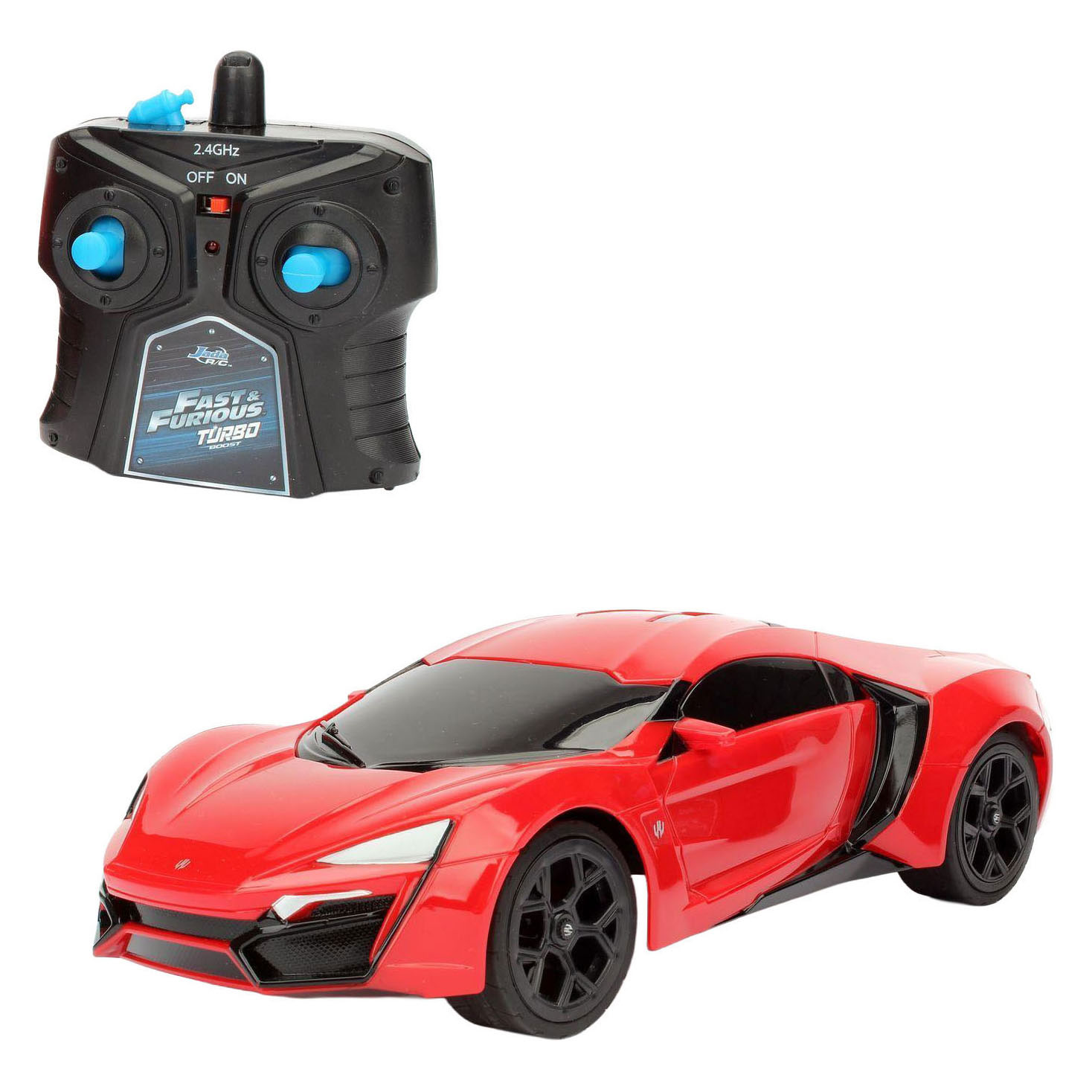 RC-Ferngesteuertes Auto Fast & Furious RC Lykan Hypersport - 1:17