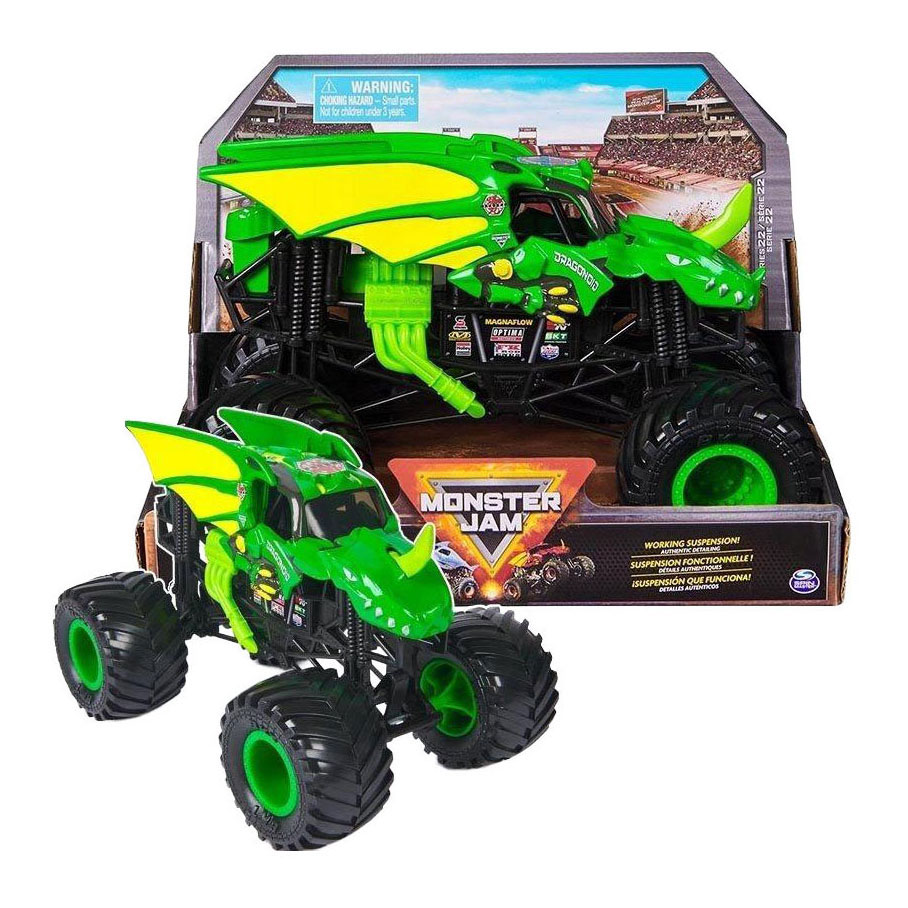 Voiture miniature Monster Jam Dragonoid - 1:24