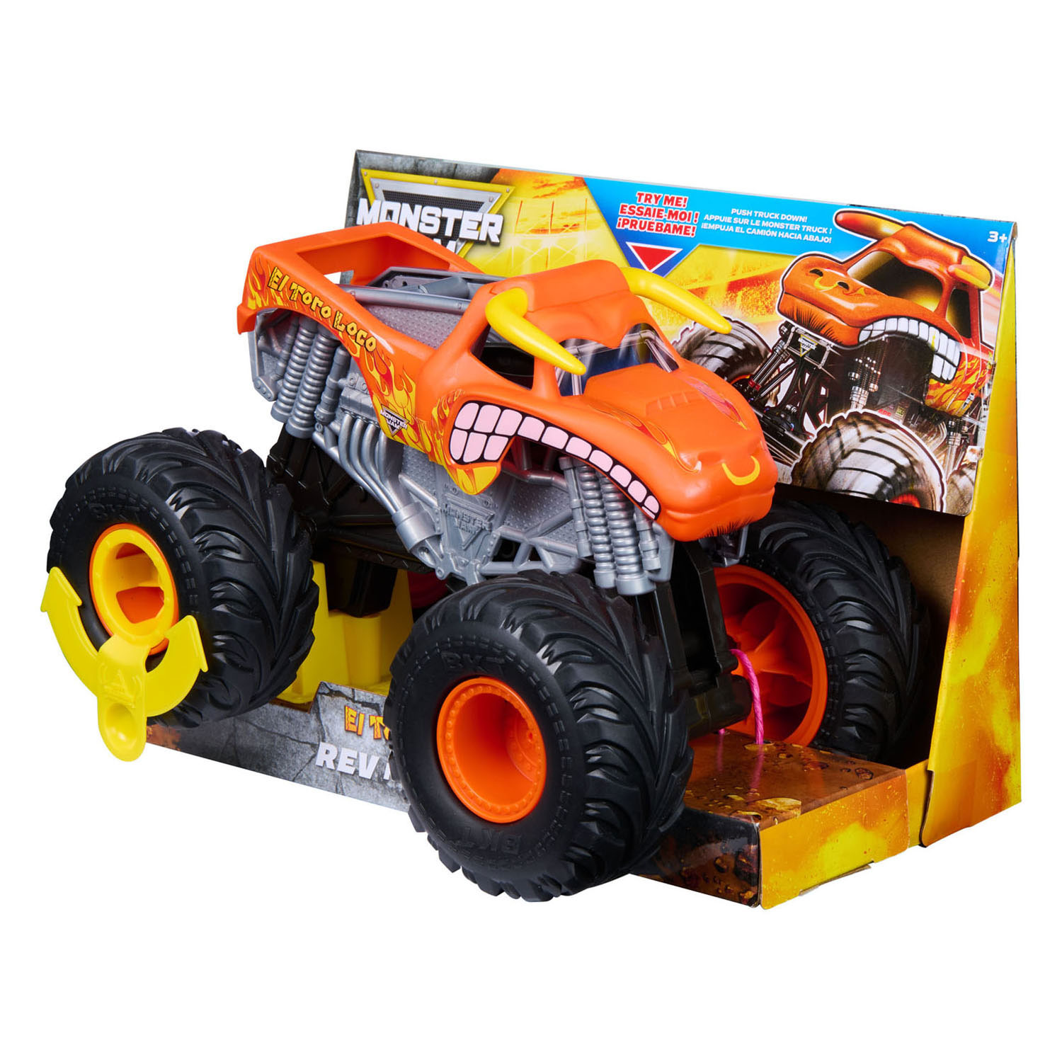 Monster Jam Truck Rev 'N Roar El Toro Loco - 1:15