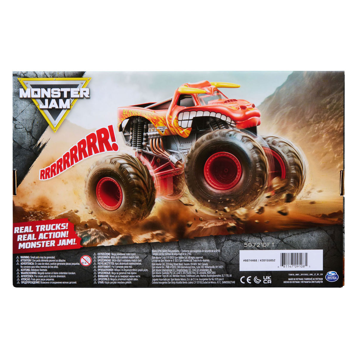 Monster Jam Truck Rev 'N Roar El Toro Loco - 1:15