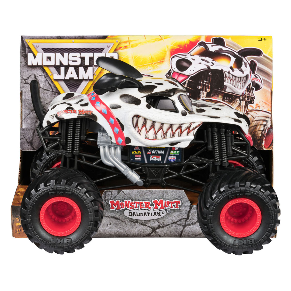 Monster Jam Dalmatian Monster Truck - 1:24