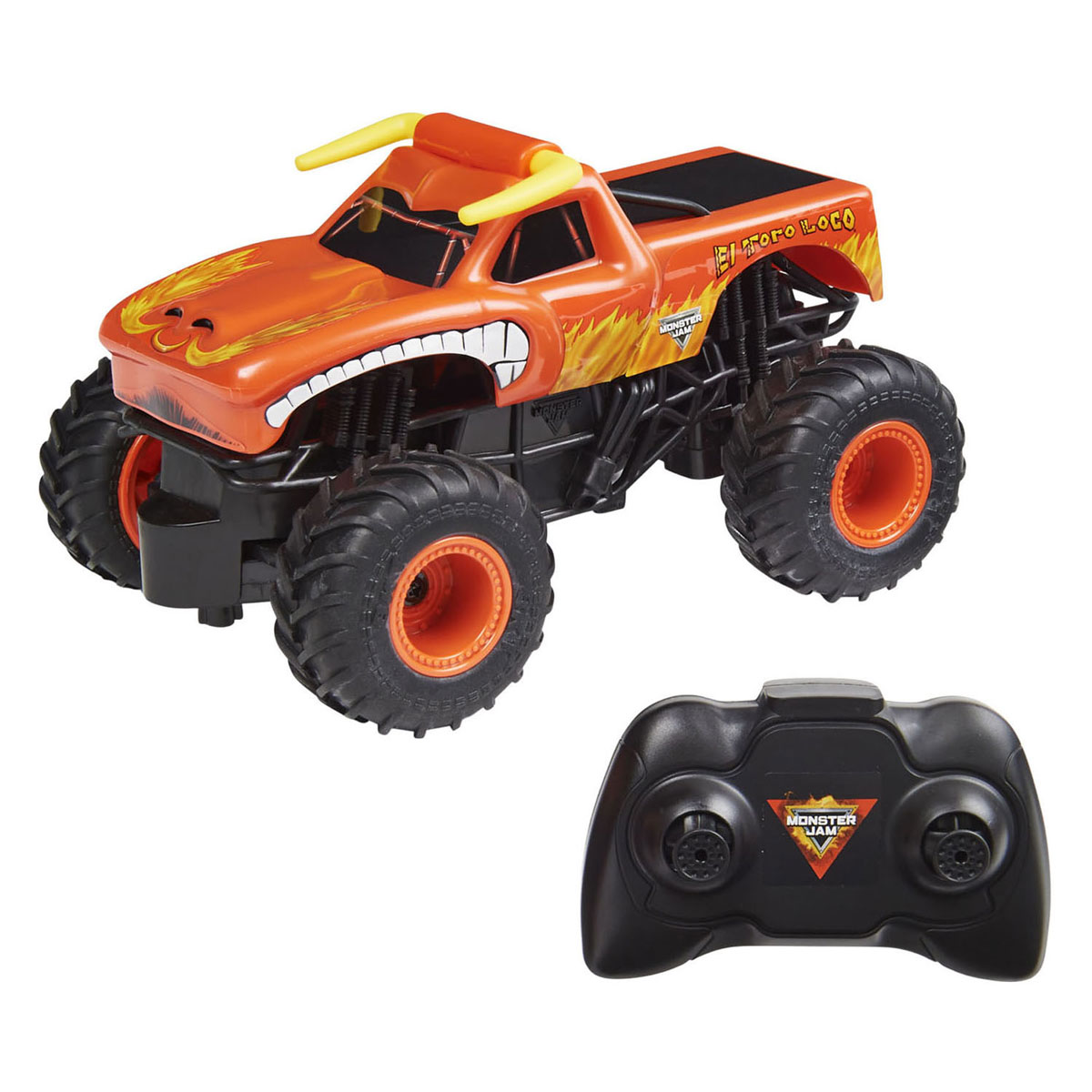 Monster Jam RC 2.4GHz Bestuurbare Auto El Toro Loco - 1:24