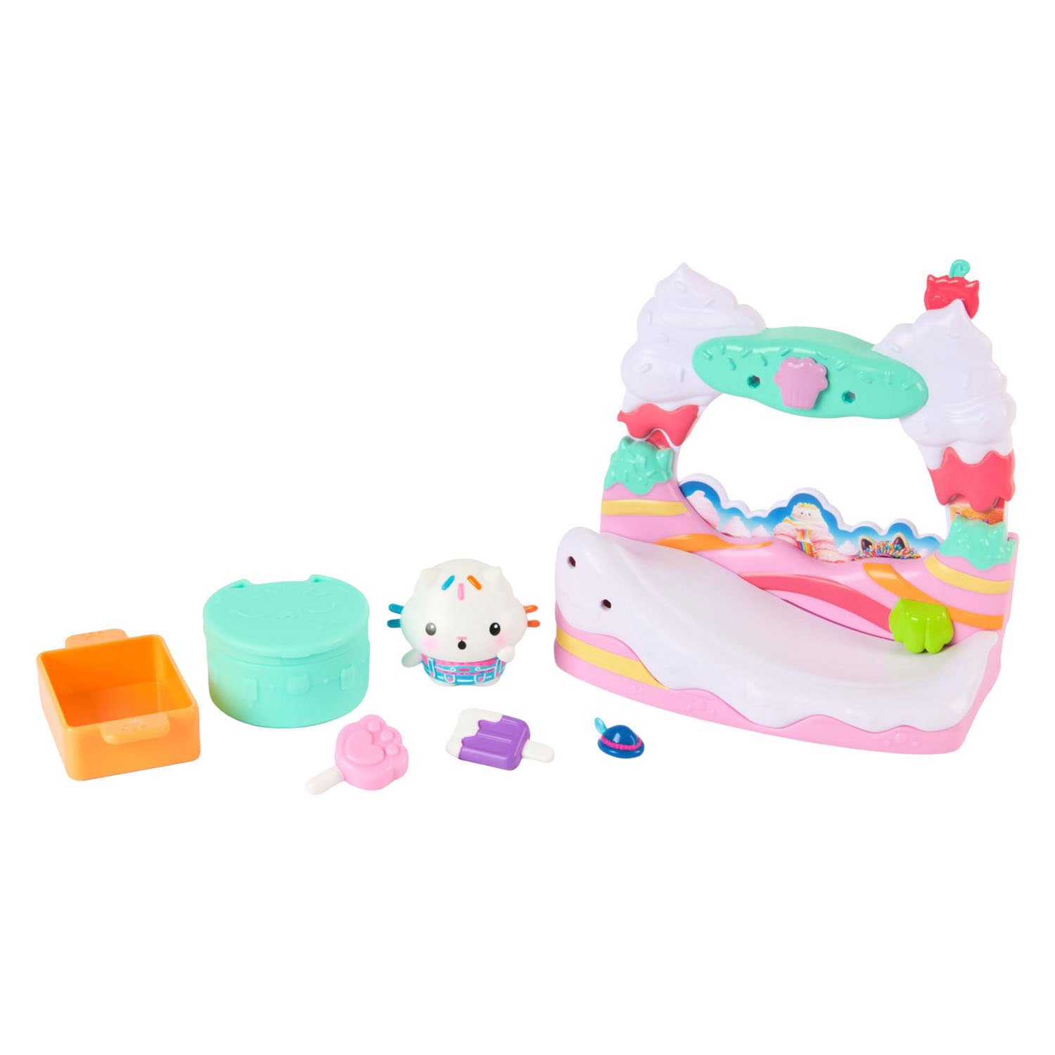 Gabby's Poppenhuis Balkon Cakey - Speelset