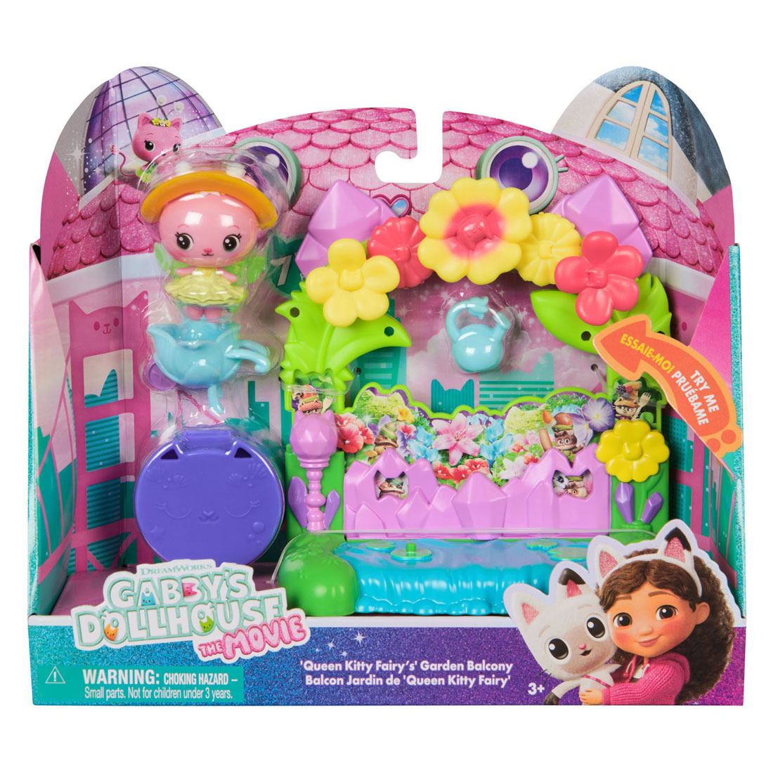 Gabby's Poppenhuis Balkon Kitty Fee - Speelset