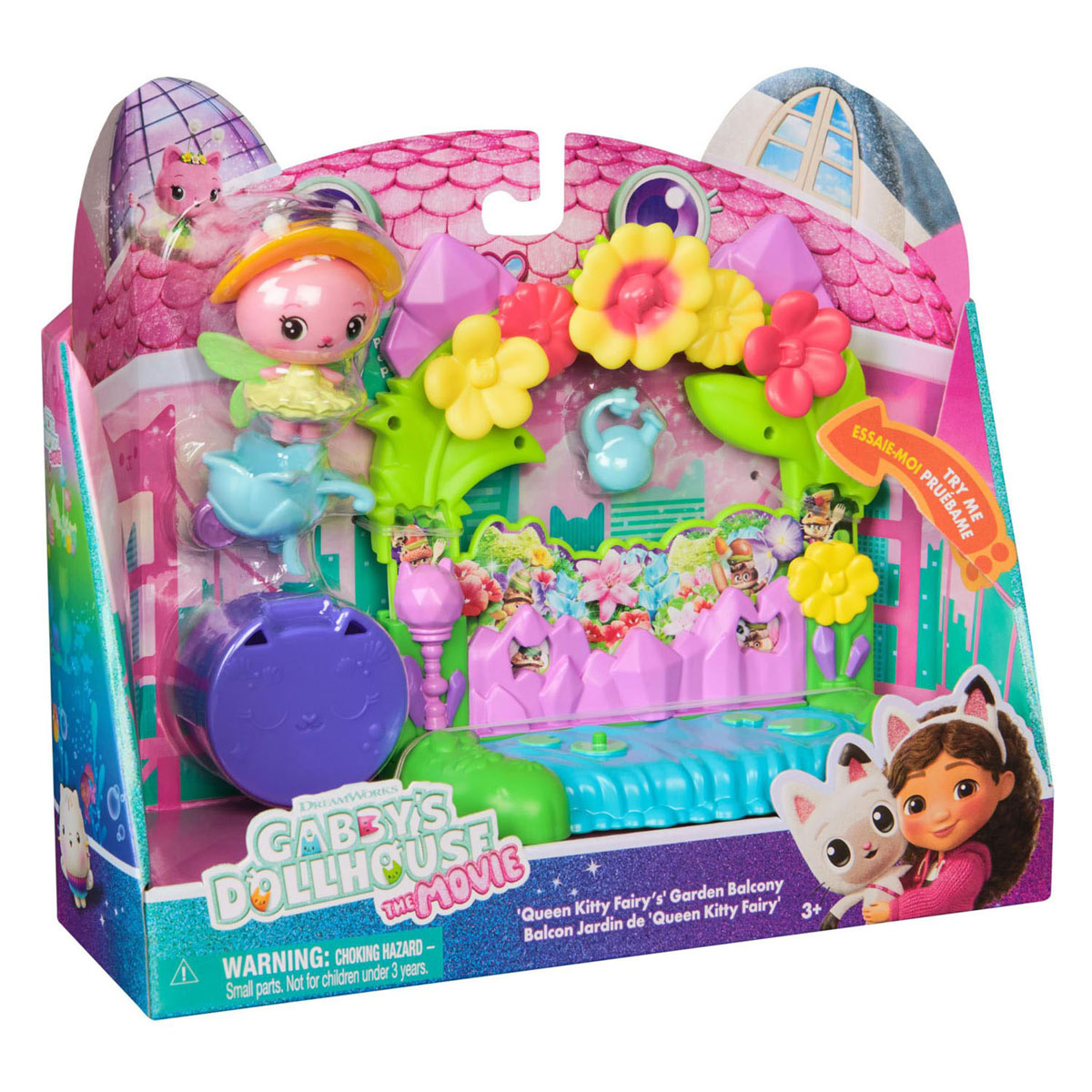 Gabby's Poppenhuis Balkon Kitty Fee - Speelset