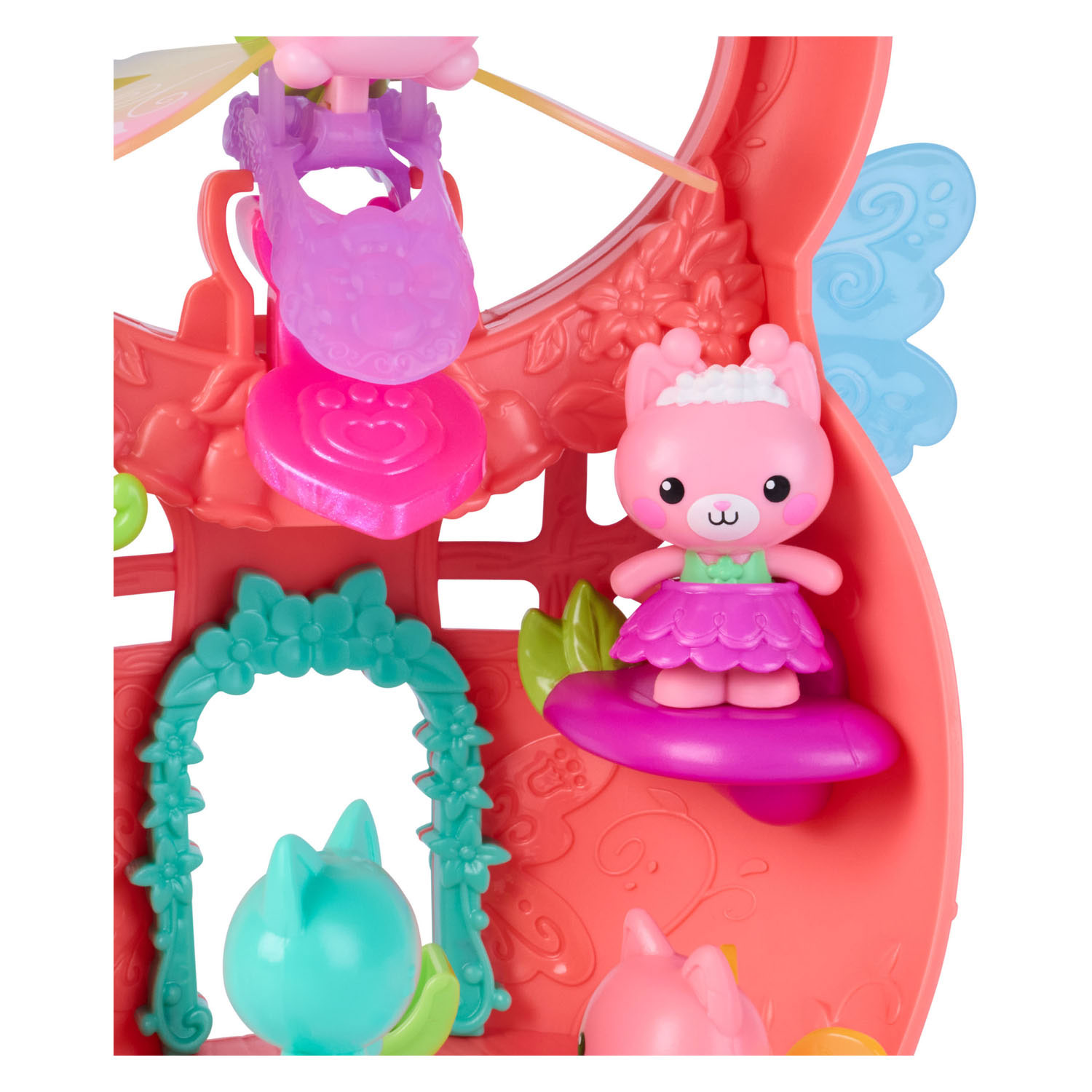Coffret de jeu féerique Fairylandia de Gabby's Dollhouse - 12 pièces.