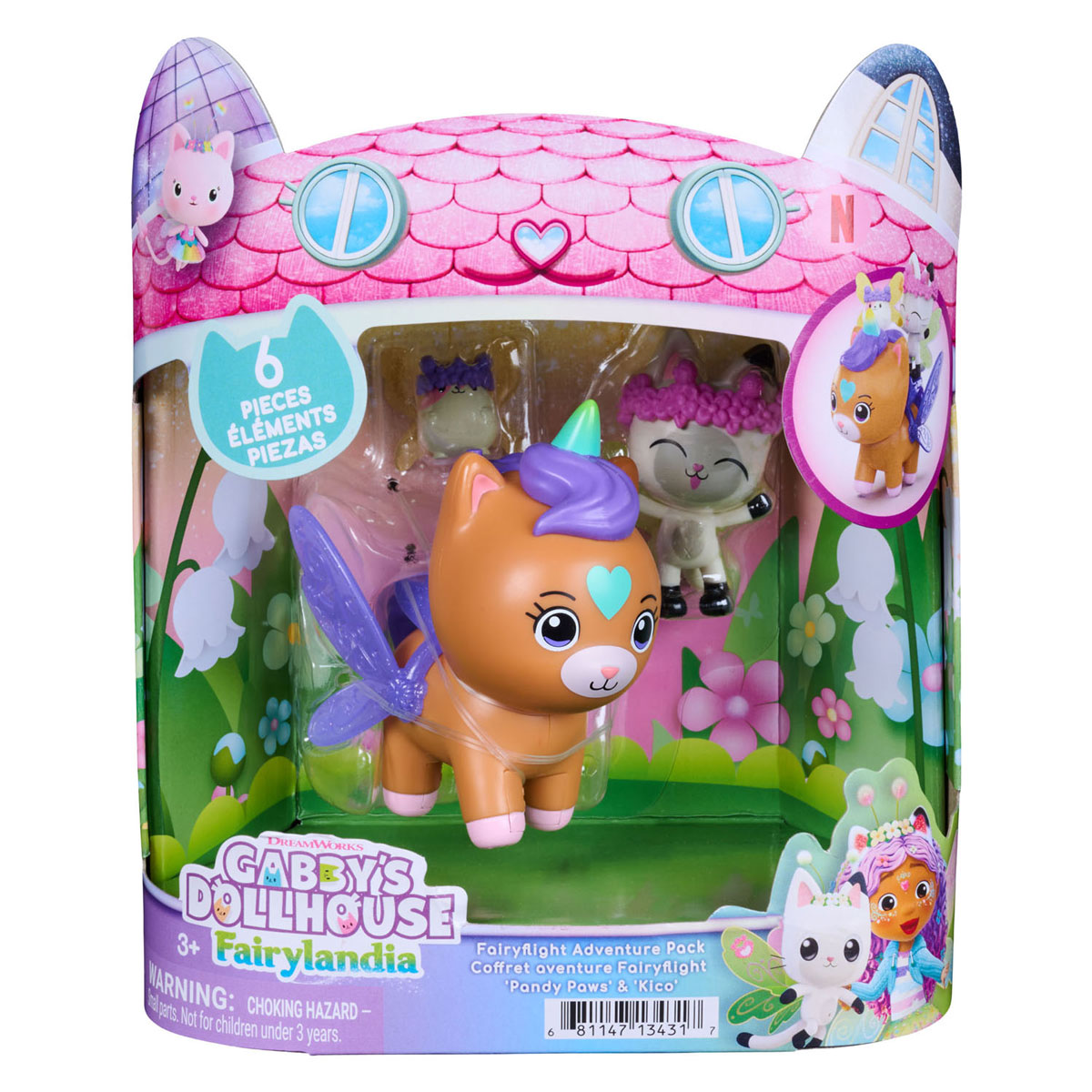 Gabby's Poppenhuis Fairylandia Pandy en Kico