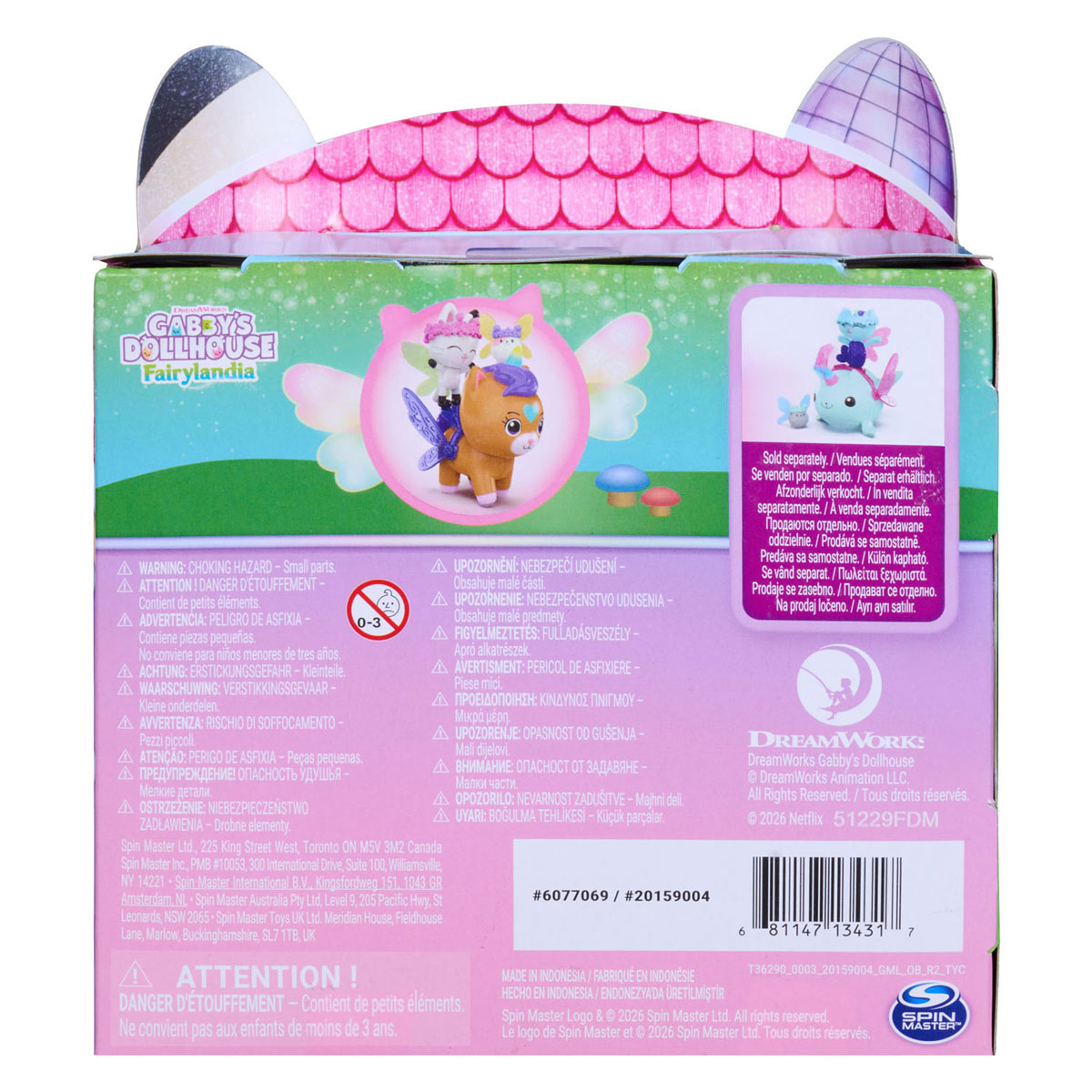 Gabby's Poppenhuis Fairylandia Pandy en Kico