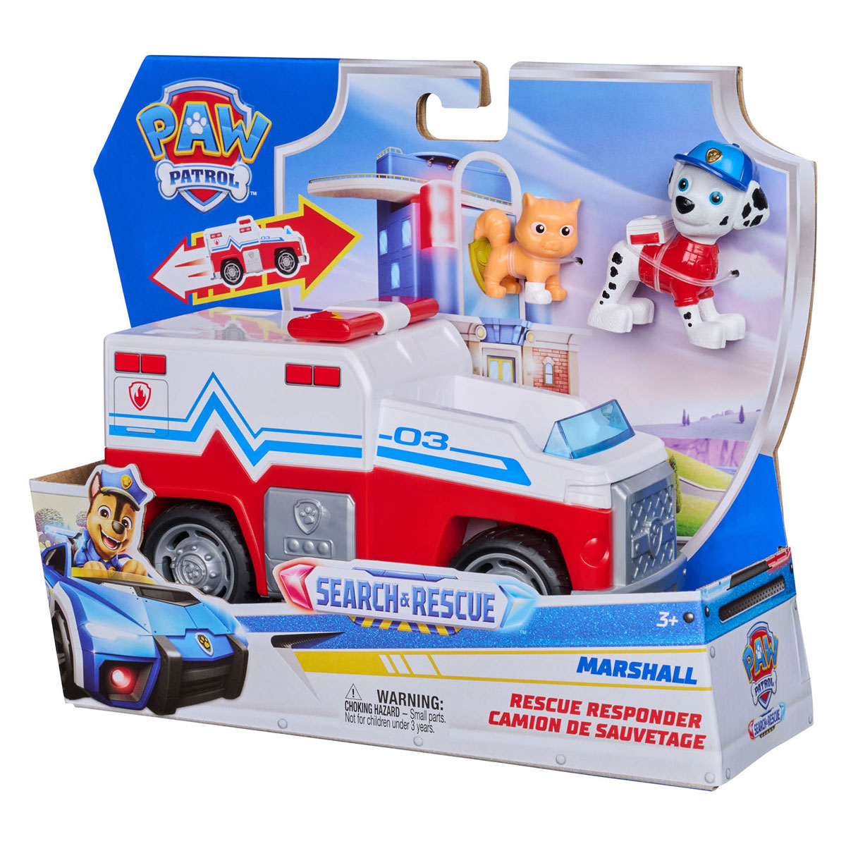 PAW Patrol Search & Rescue Voertuig - Marshall