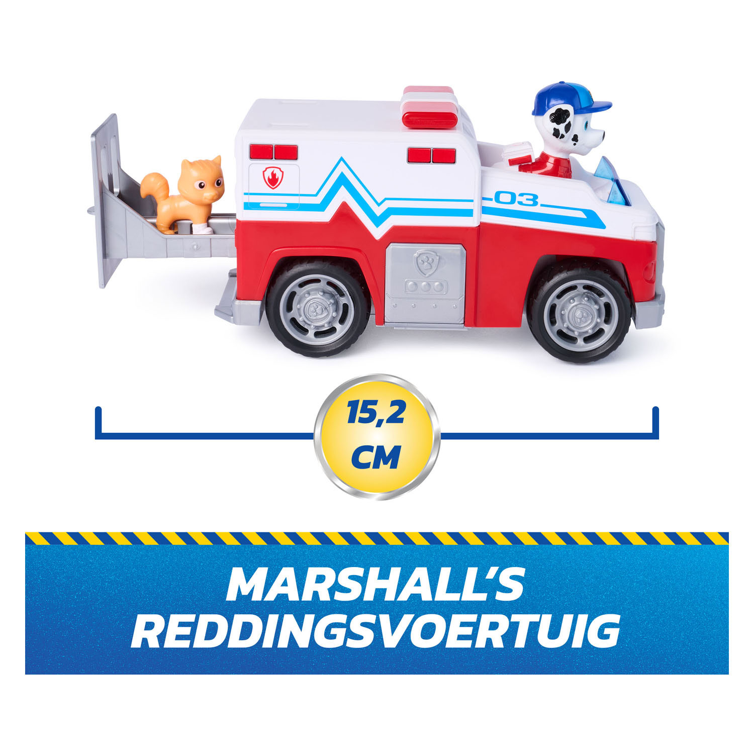 PAW Patrol Search & Rescue Voertuig - Marshall