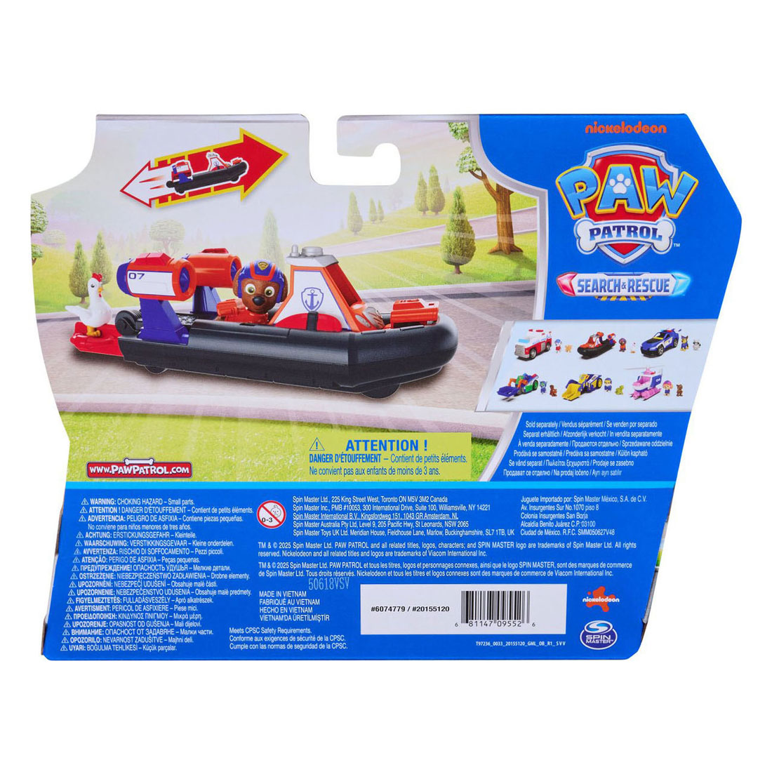 PAW Patrol Search & Rescue Voertuig - Zuma