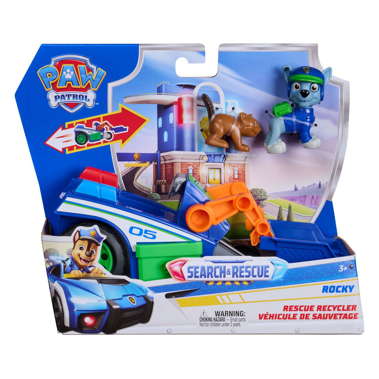 PAW Patrol Search & Rescue Voertuig - Rocky