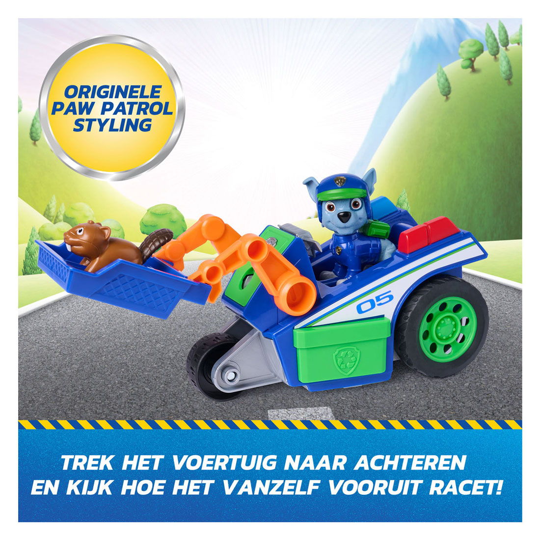 PAW Patrol Search & Rescue Voertuig - Rocky