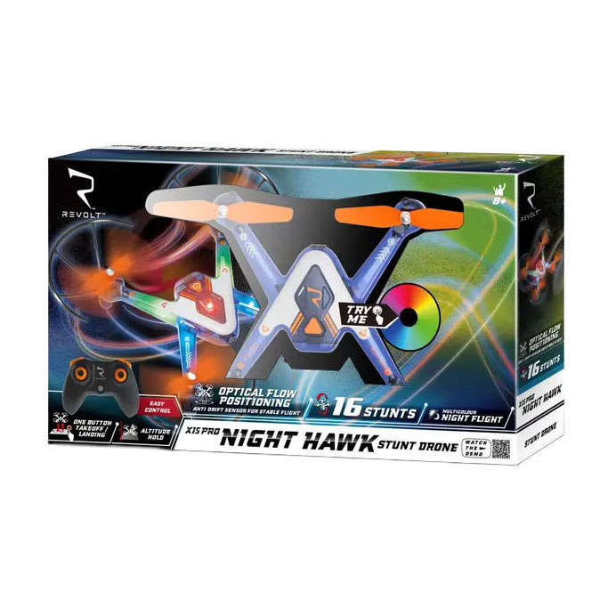 Revolt Night Hawk X15 Pro stunt drone