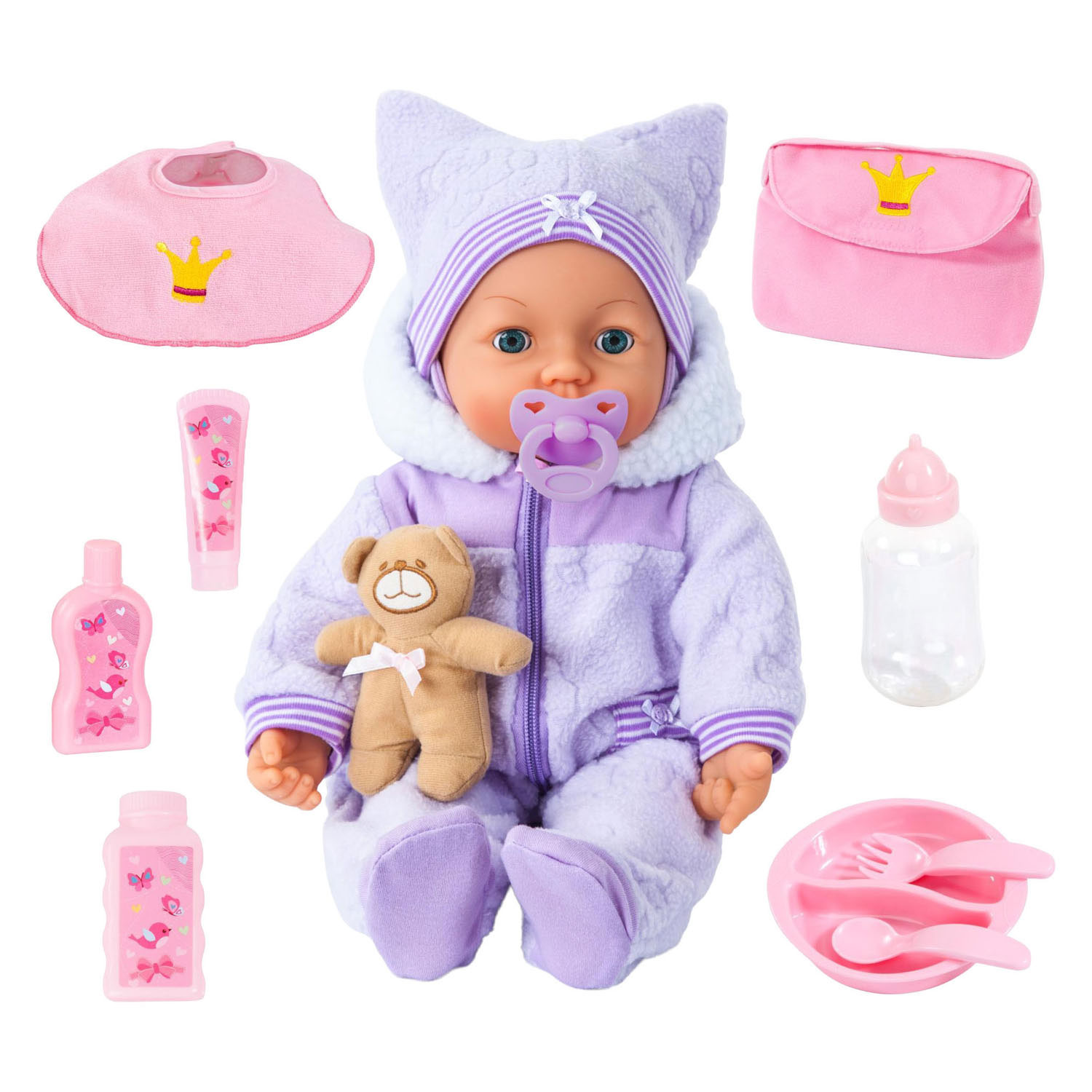 Piccolina Magic Eyes met accessoires - 46cm