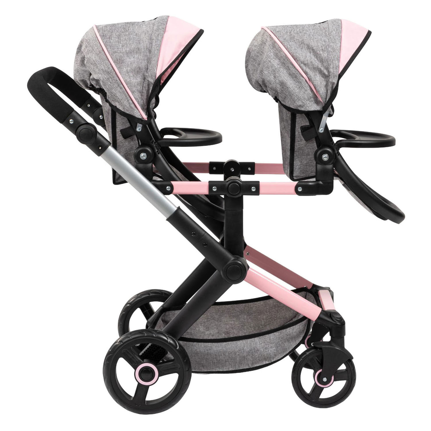 Xeo Duo Zwillingspuppenwagen - 46 cm