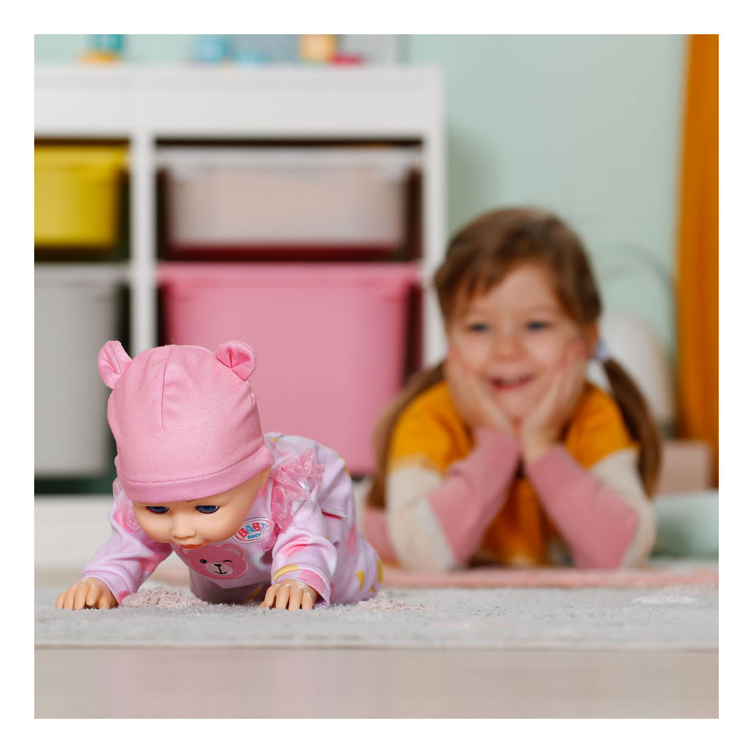 Bébé né Emily Walk with me - 43 cm