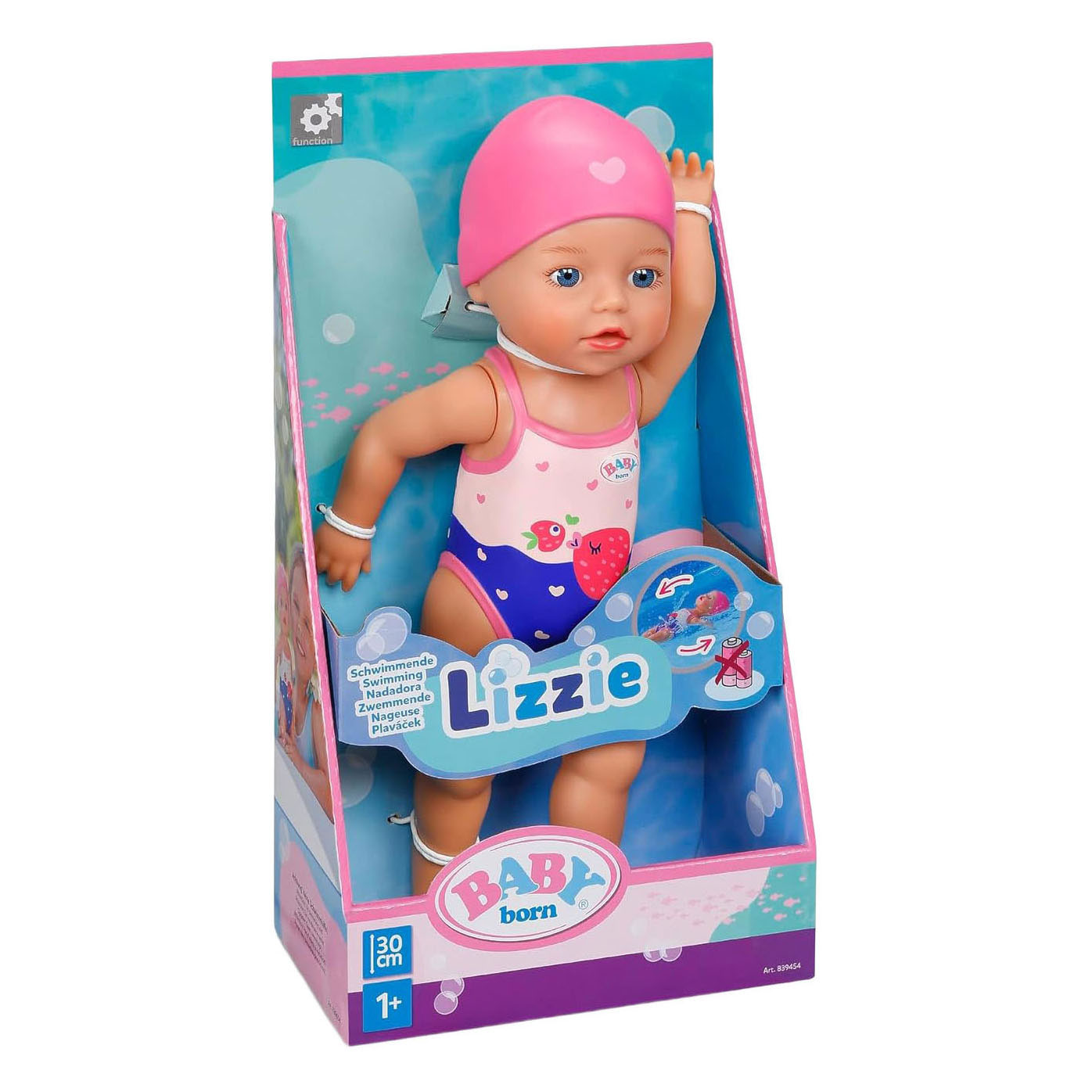 BABY born Meine erste schwimmende Lizzie - 30 cm