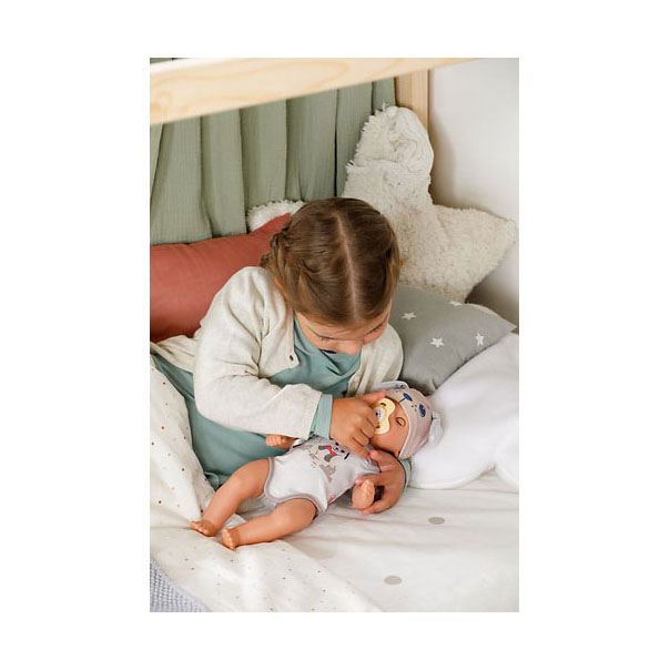 Bébé né, petit garçon Lukas, peluche douce au toucher - 36 cm