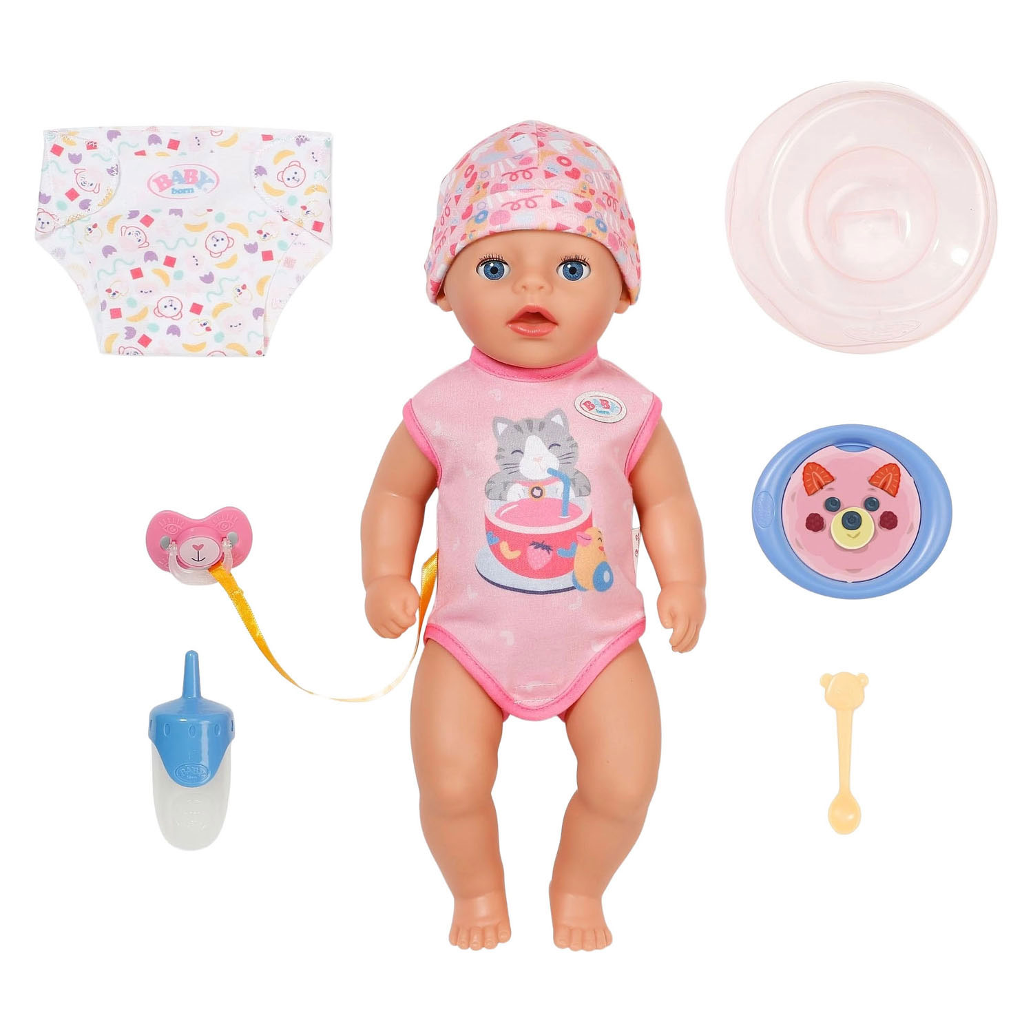 BABY born Soft Touch Petite Fille Lena Roze - 36 cm