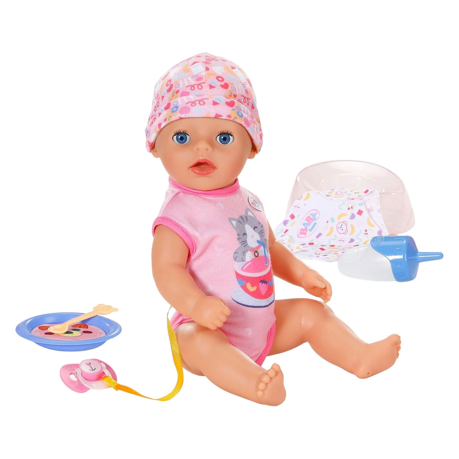 BABY born Soft Touch Petite Fille Lena Roze - 36 cm