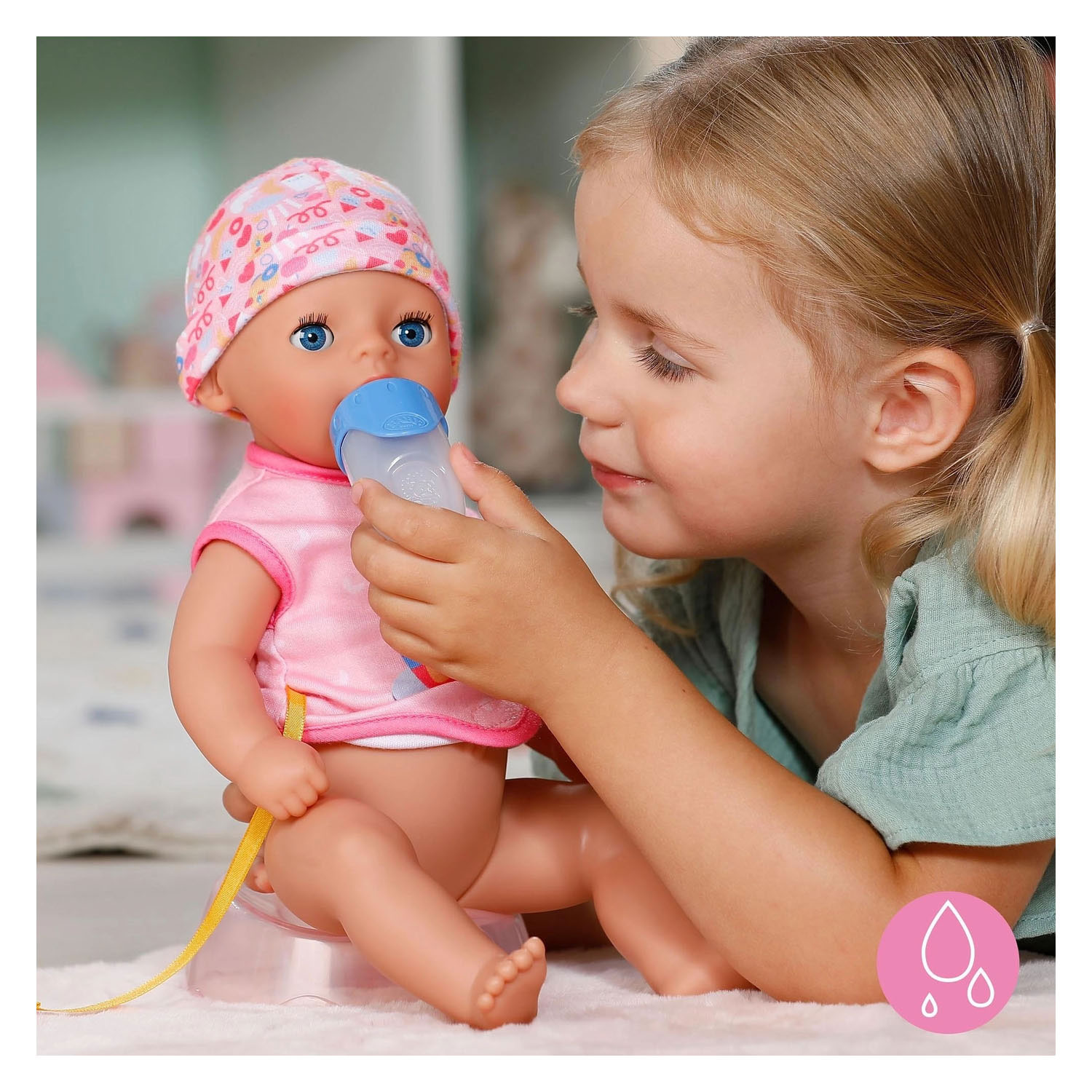BABY born Soft Touch Petite Fille Lena Roze - 36 cm
