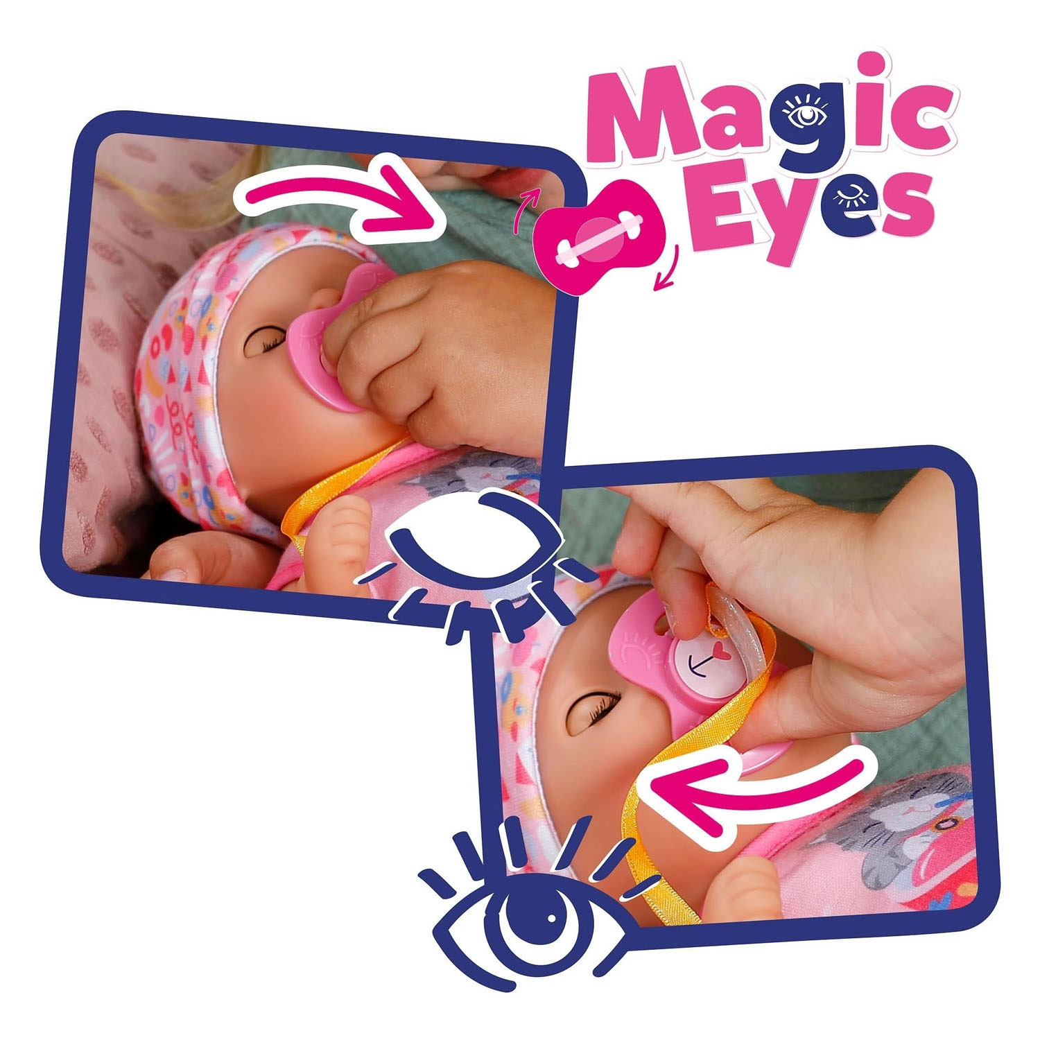 BABY born Soft Touch Petite Fille Lena Roze - 36 cm