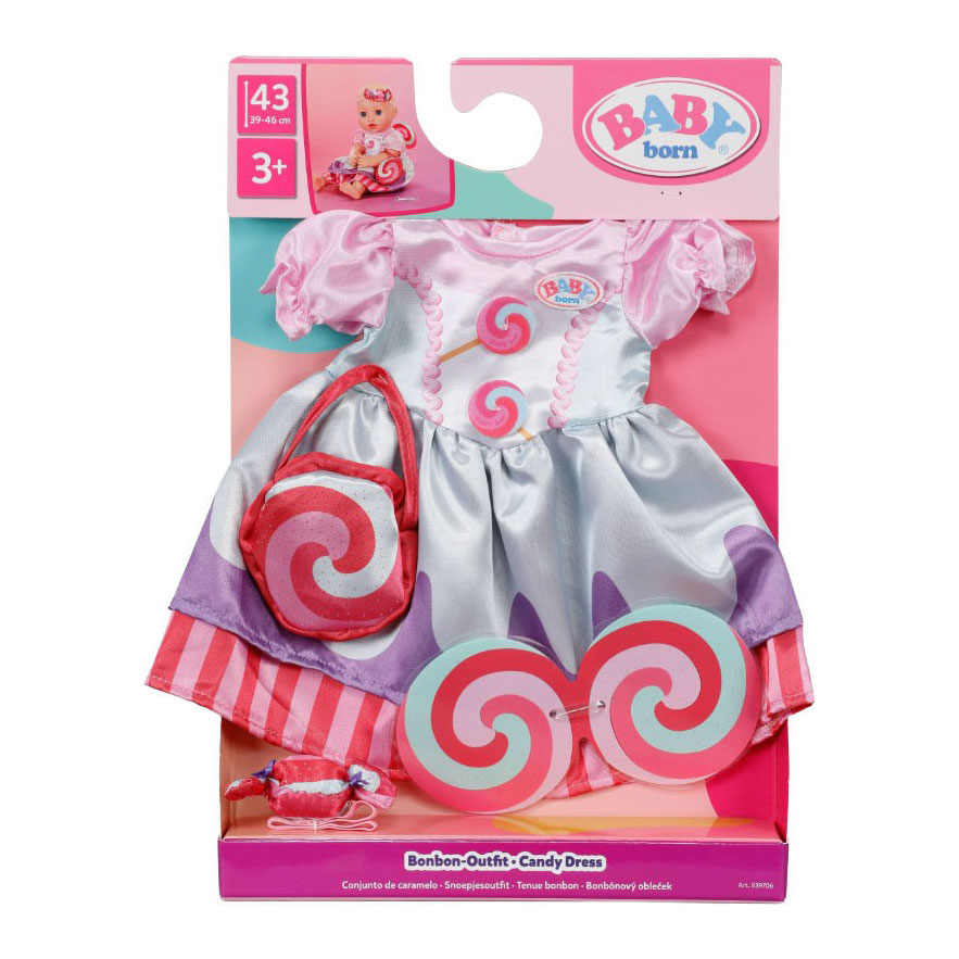 Robe bonbon Baby Born