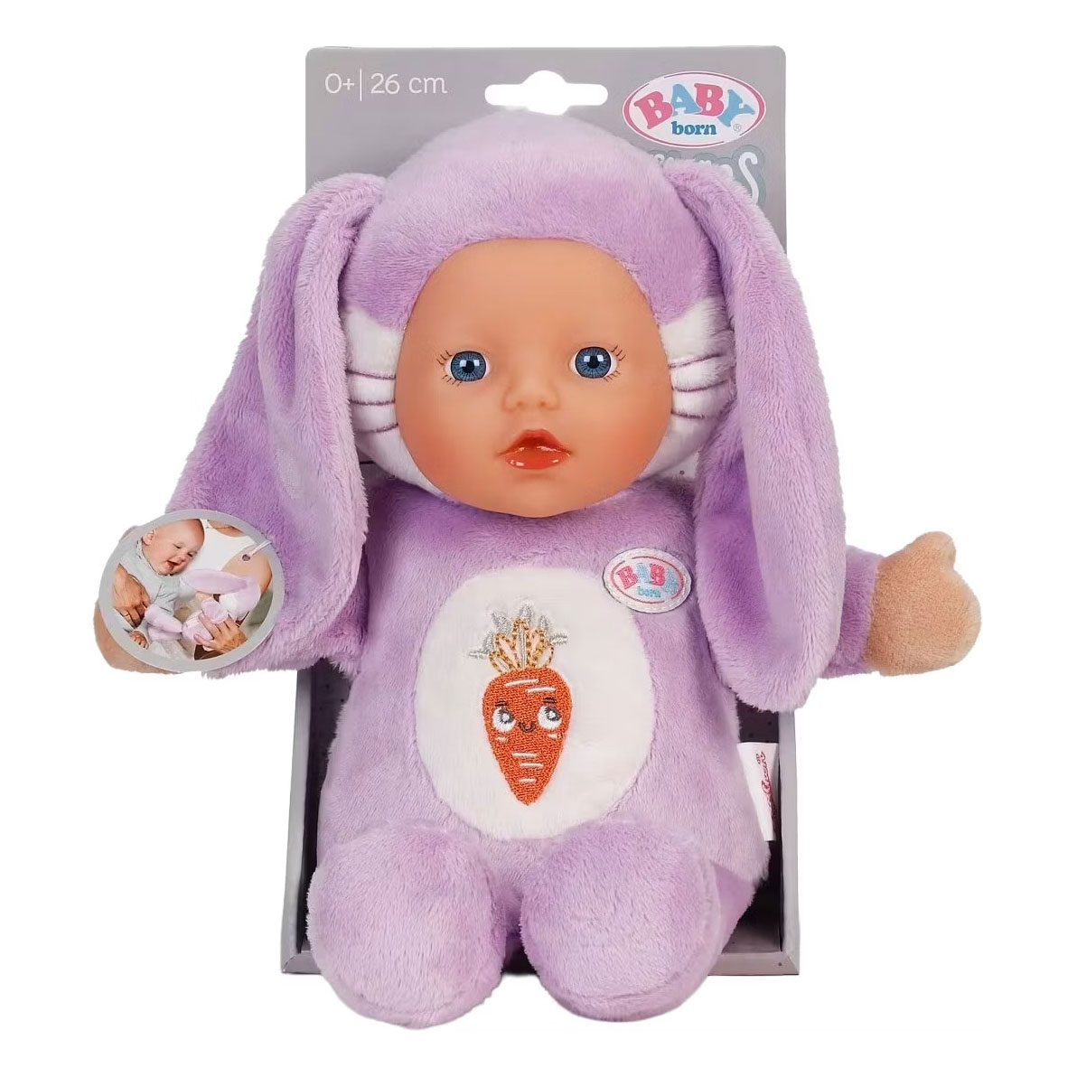 Bébé né pour bébés Lapin rigolo Konijn - 26 cm