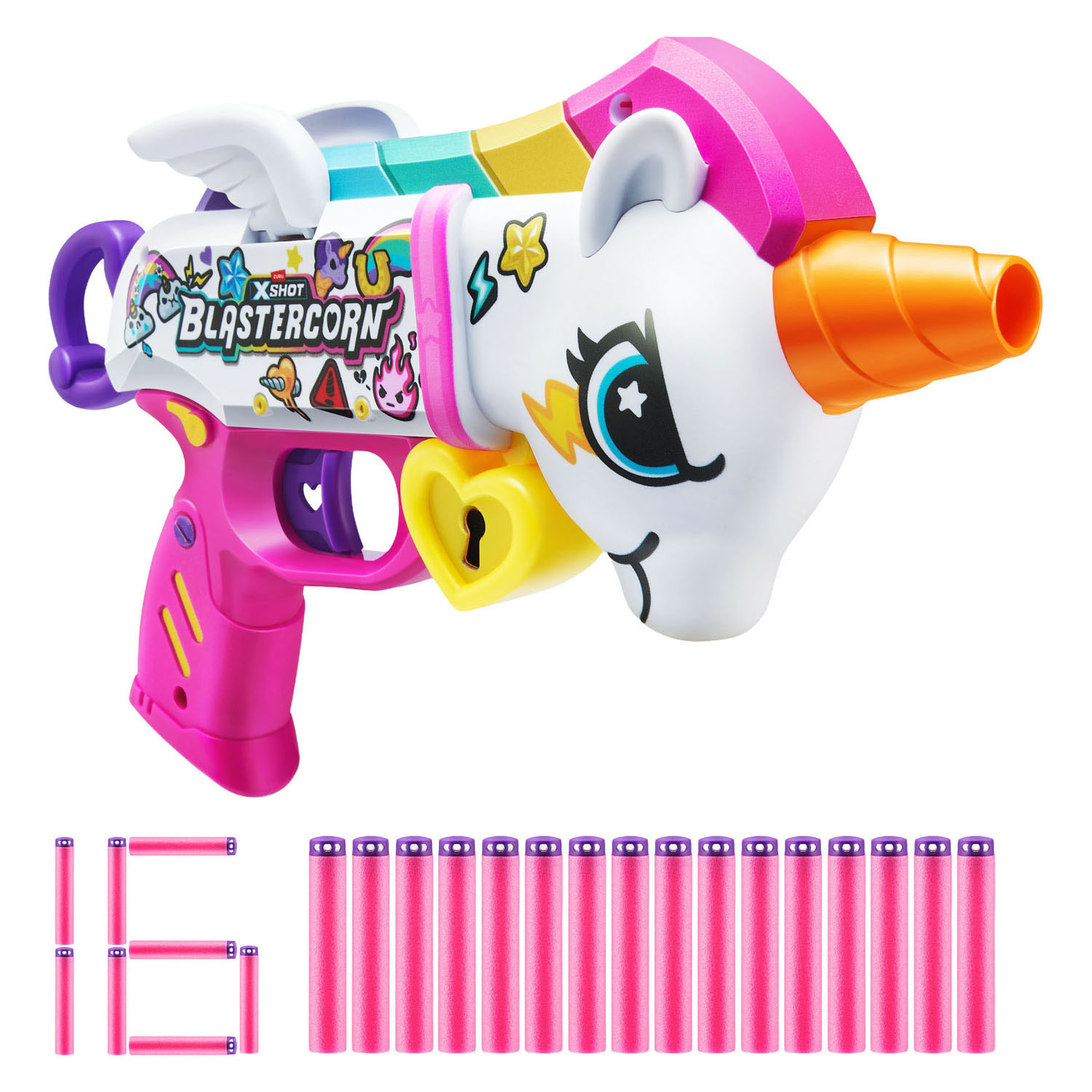 ZURU X-Shot Blastercorn mit 16 Pfeilen