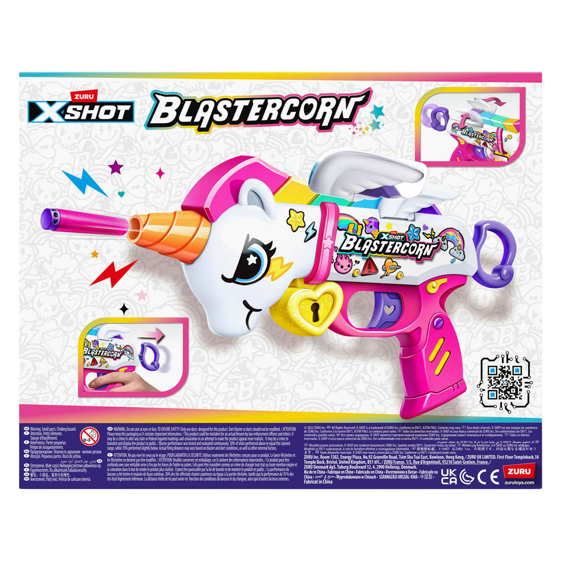 ZURU X-Shot Blastercorn mit 16 Pfeilen