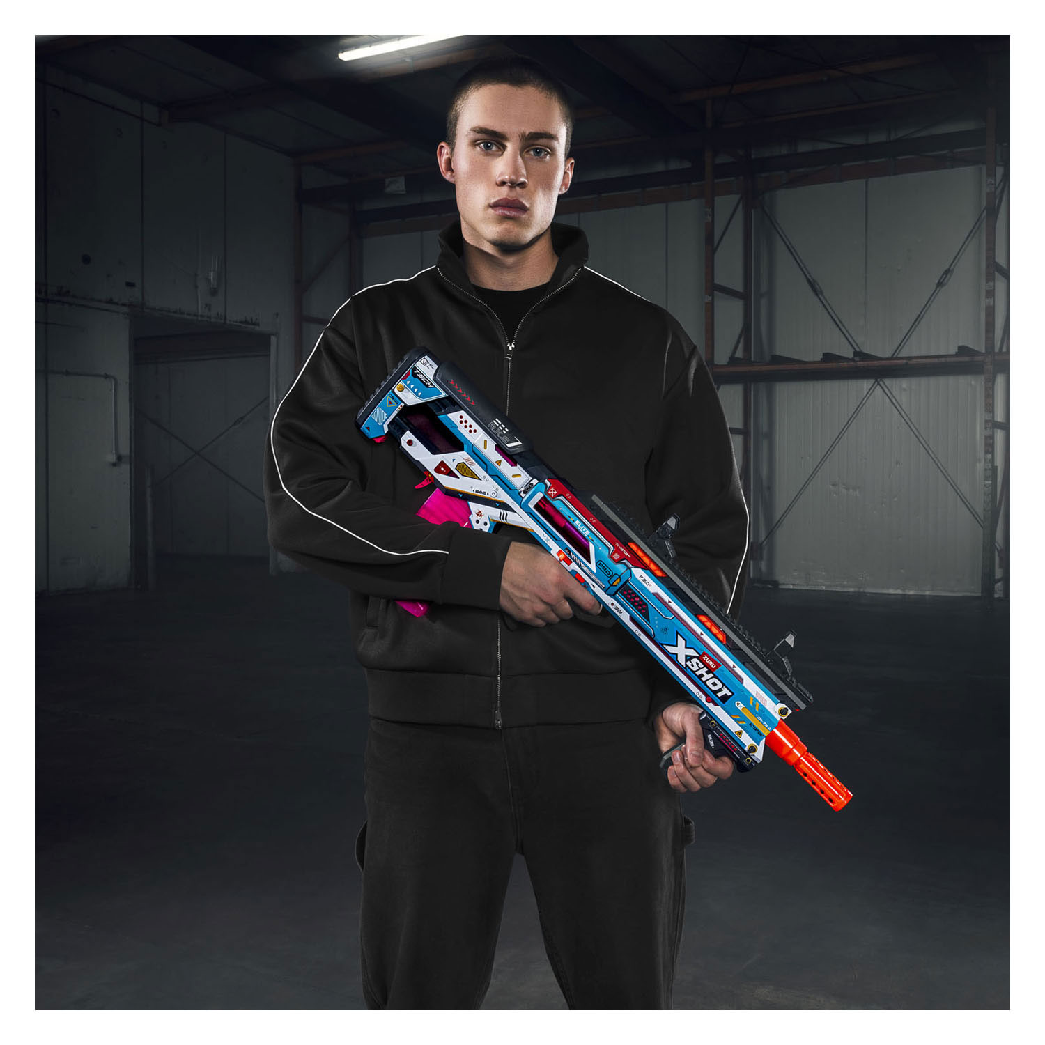 ZURU X-Shot SKINS Pro Series Longshot 2.0 Blaster - 40 Darts