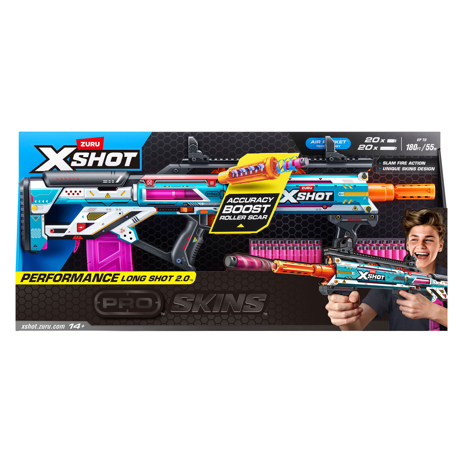 ZURU X-Shot Insanity Motorized Dart Storm Blaster - 200 Darts