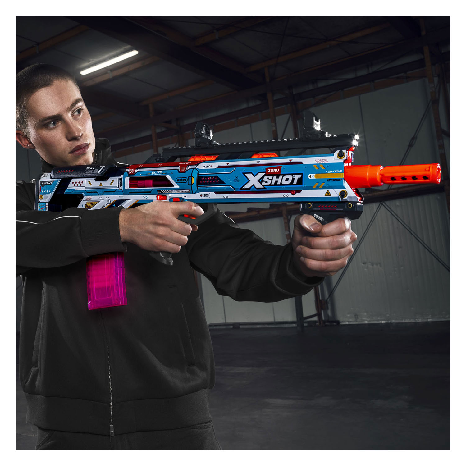 ZURU X-Shot Insanity Motorized Dart Storm Blaster - 200 Darts