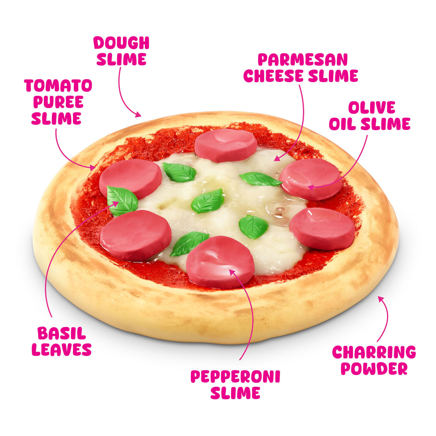 ZURU Slime Mart Small Shopping Boodschappenmandje Fast Food