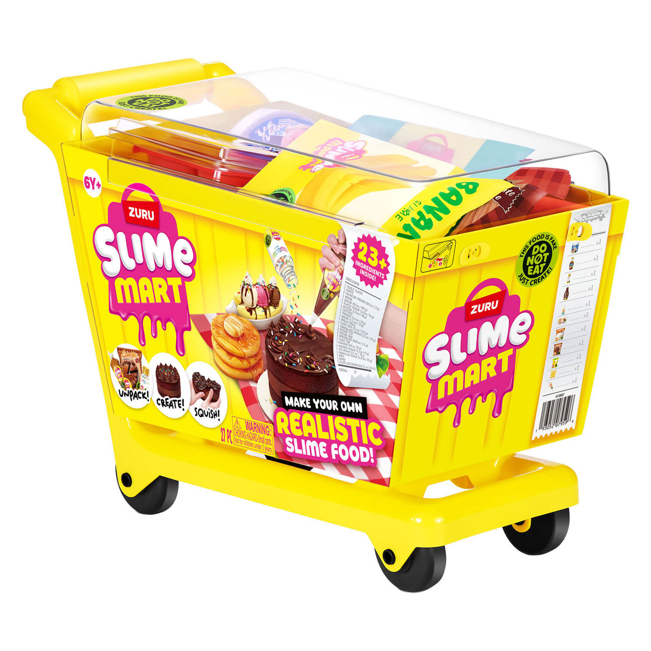 Slime Mart Small Shopping Winkelwagen met Slijm