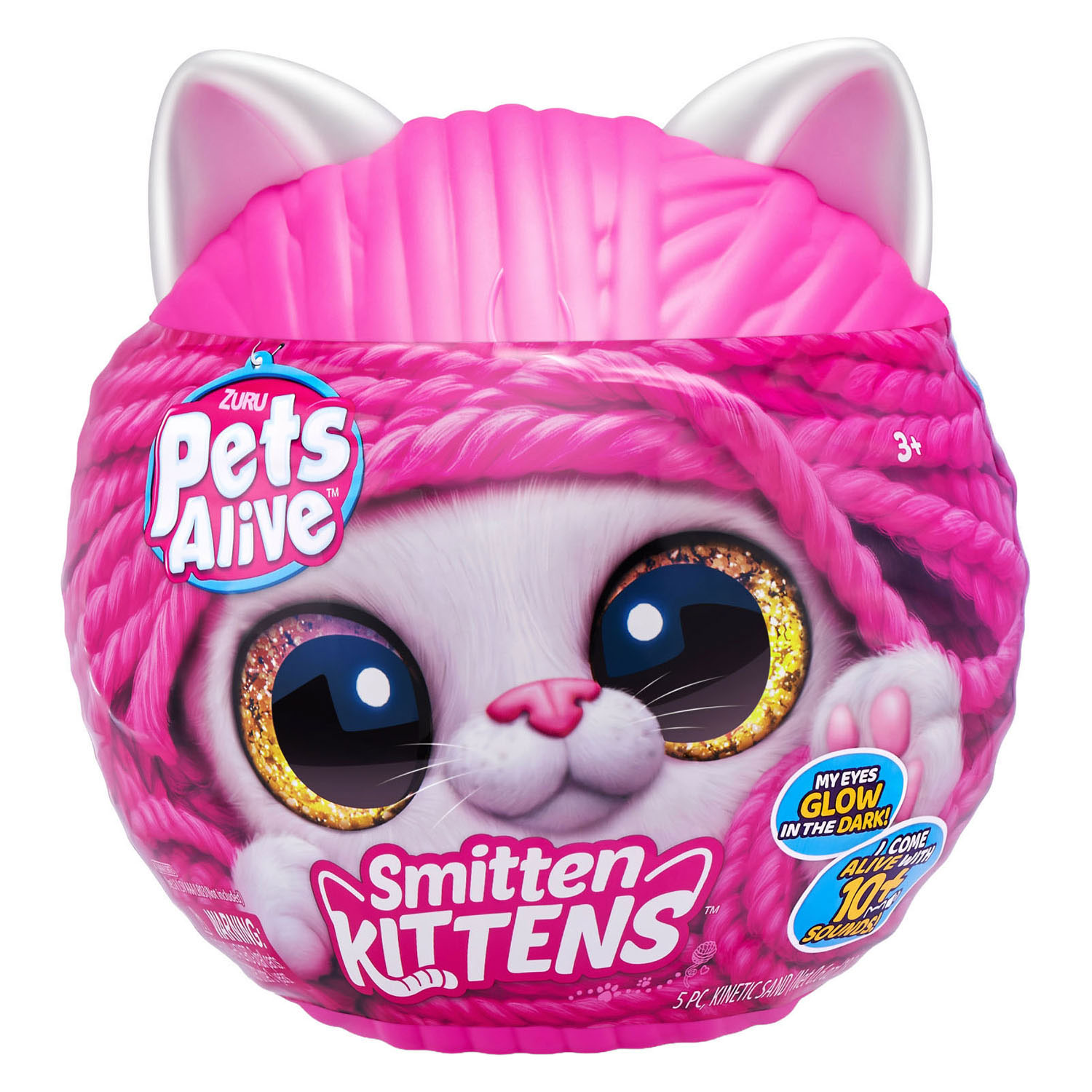 ZURU Pets Alive Smitten Kittens Interactieve Pluche Knuffel