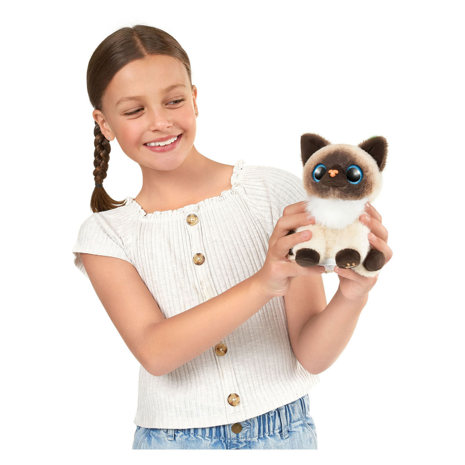 ZURU Pets Alive Smitten Kittens Interactieve Pluche Knuffel