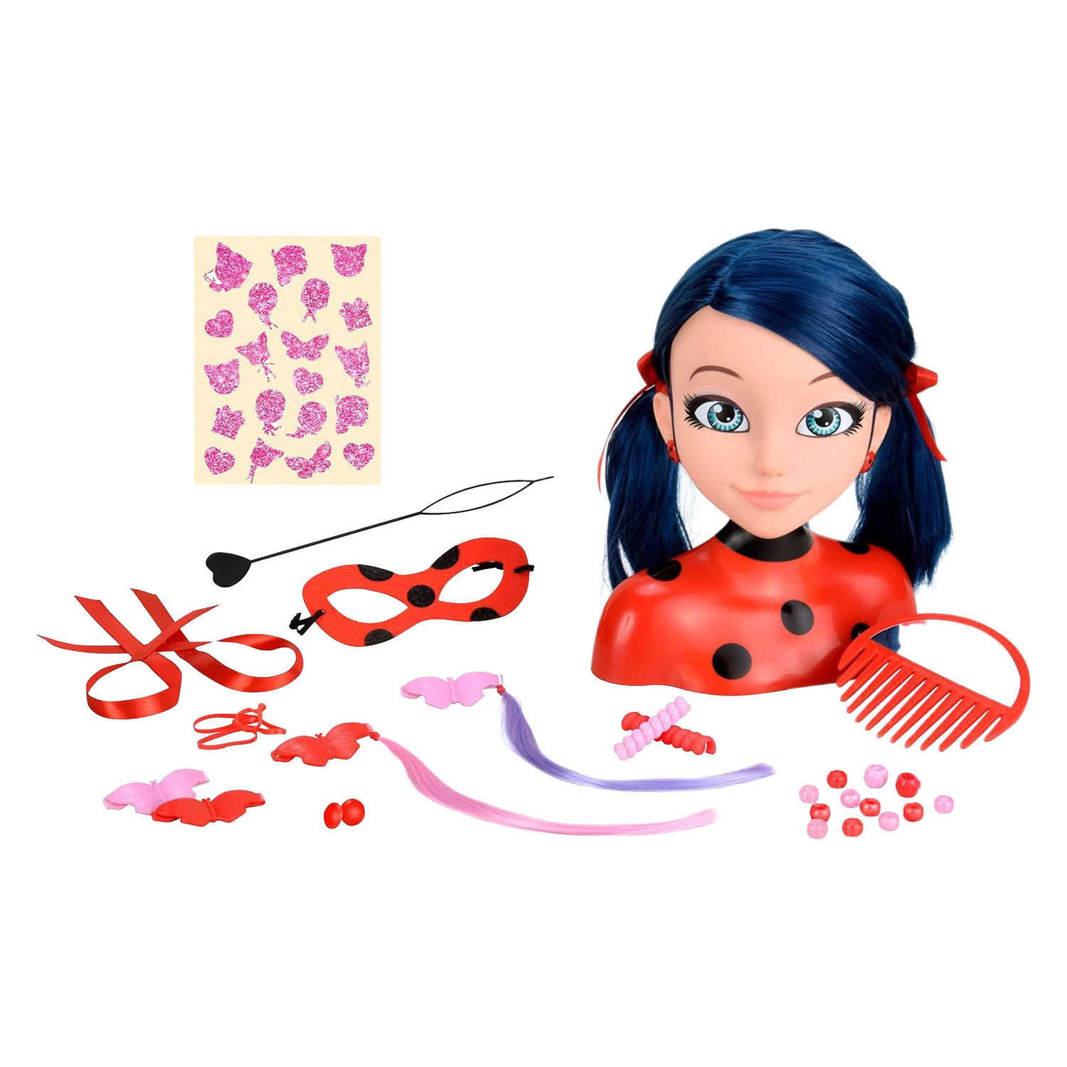 Tête de coiffeur de luxe Miraculous Ladybug