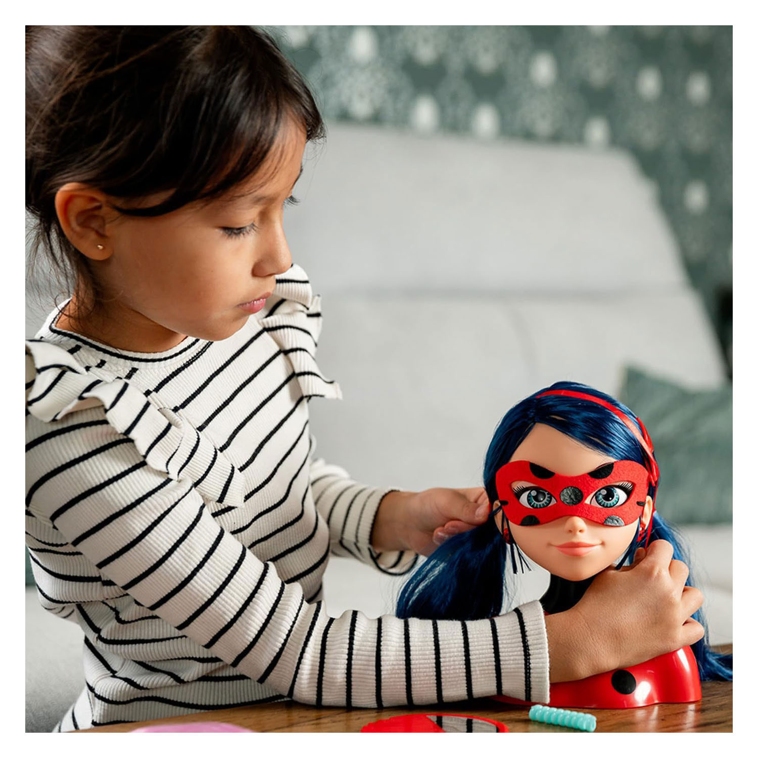 Tête de coiffeur de luxe Miraculous Ladybug