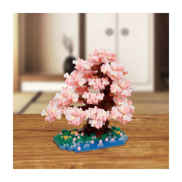 Nanoblock Bouwset Luxe Kersenbloesemboom - 990st.