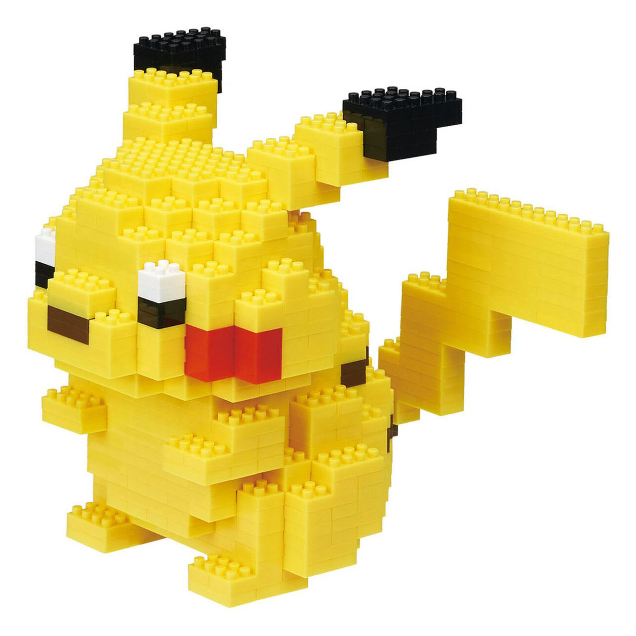 Jeu de construction Nanoblock Pokémon Pikachu Deluxe - 560 pièces