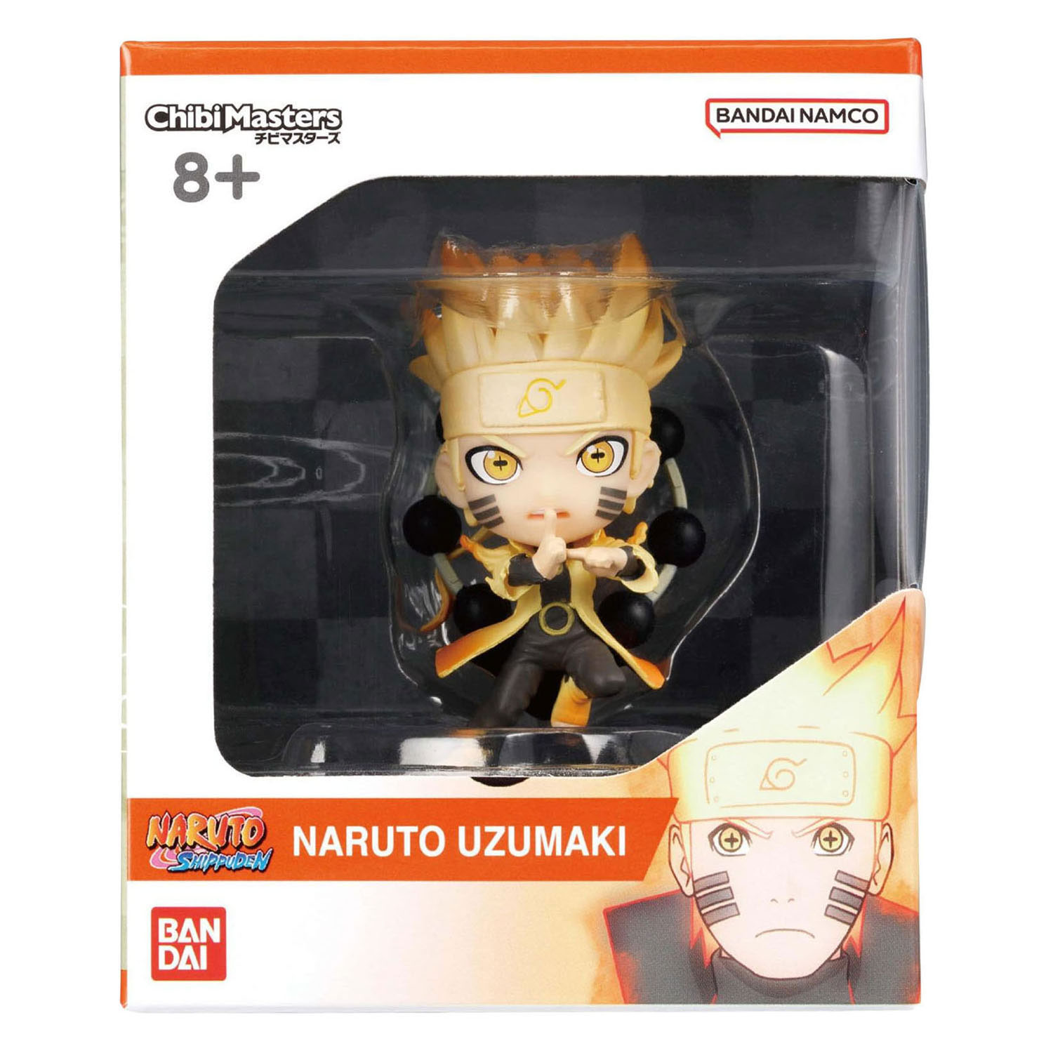 Chibi Masters Naruton Speelfiguur - 8cm