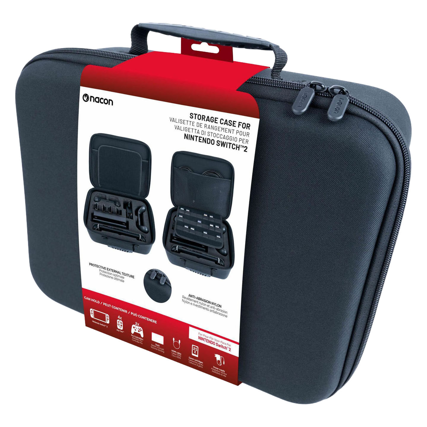 Nintendo Switch 2 BigBen XXL Aufbewahrungstasche Schwarz