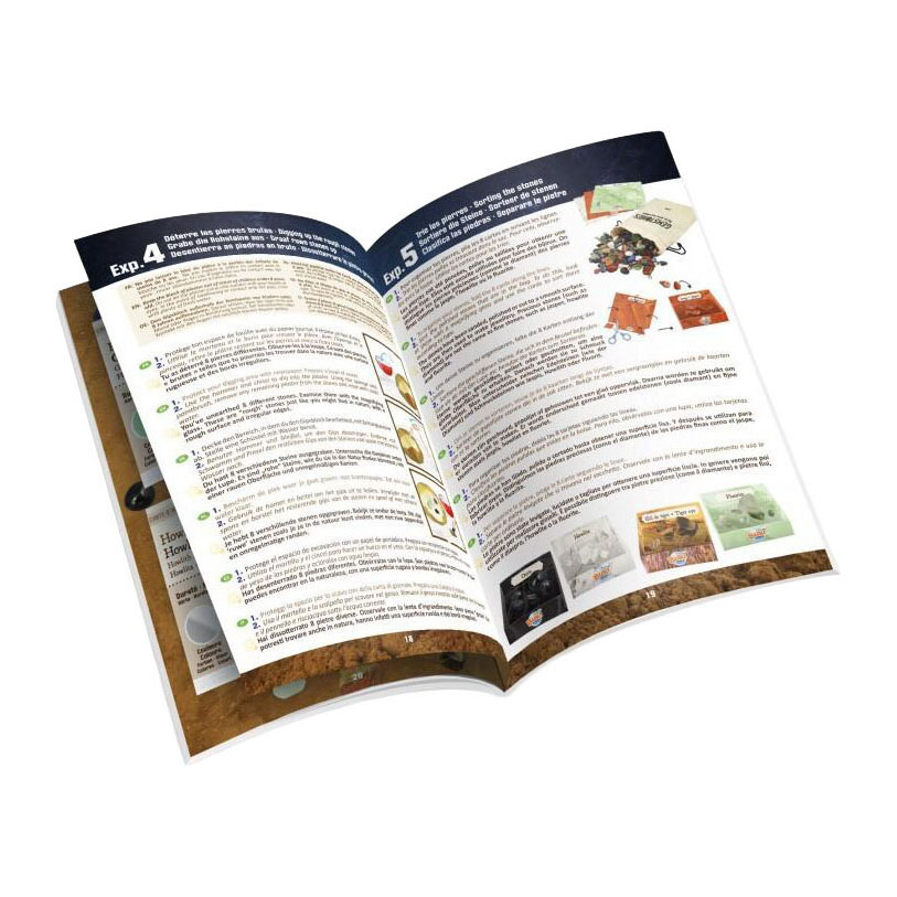 Coffret d'expérimentation Buki Mega Stones et Minéraux